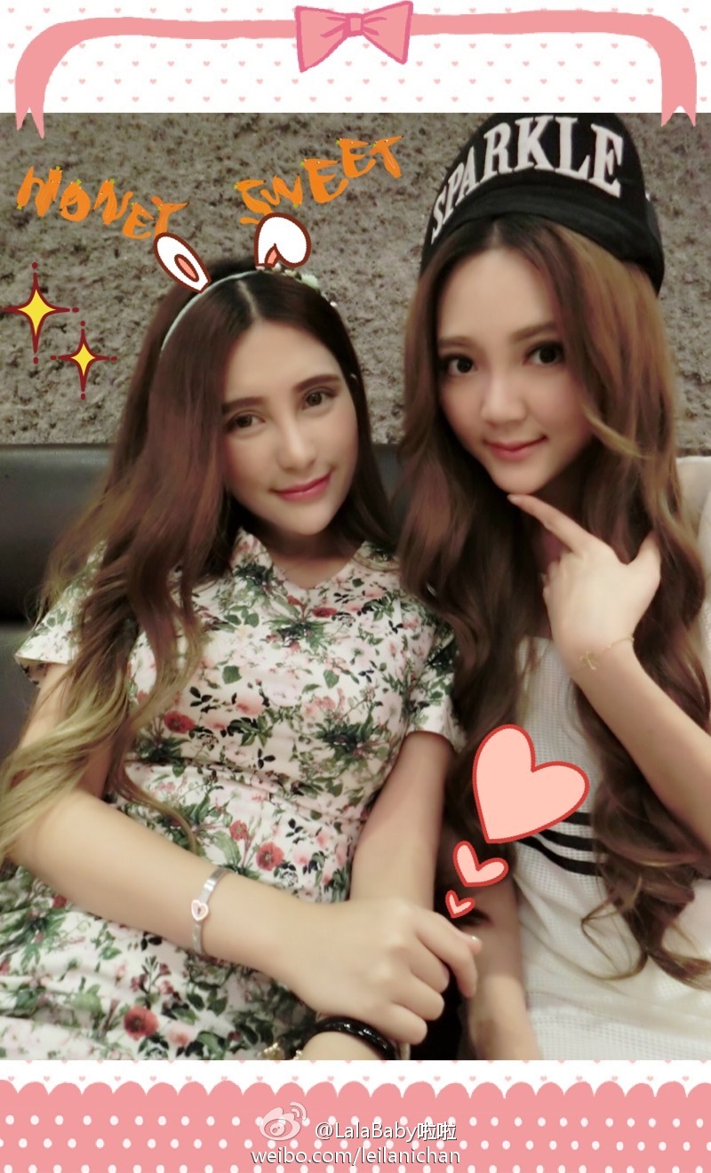 清新美少女 LalaBaby啦啦 生活照 2