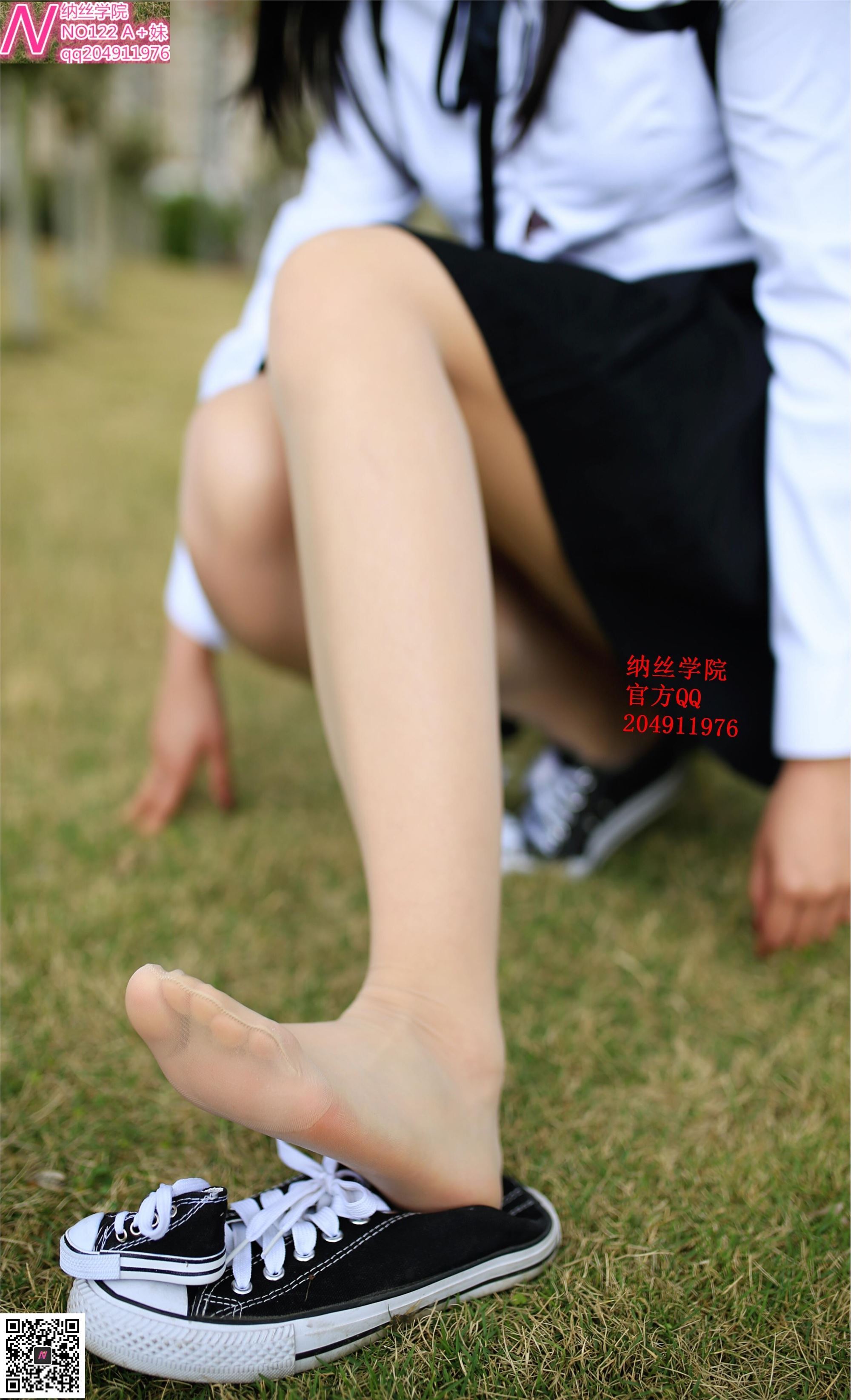 122妹肉丝帆布鞋68p 纳丝摄影