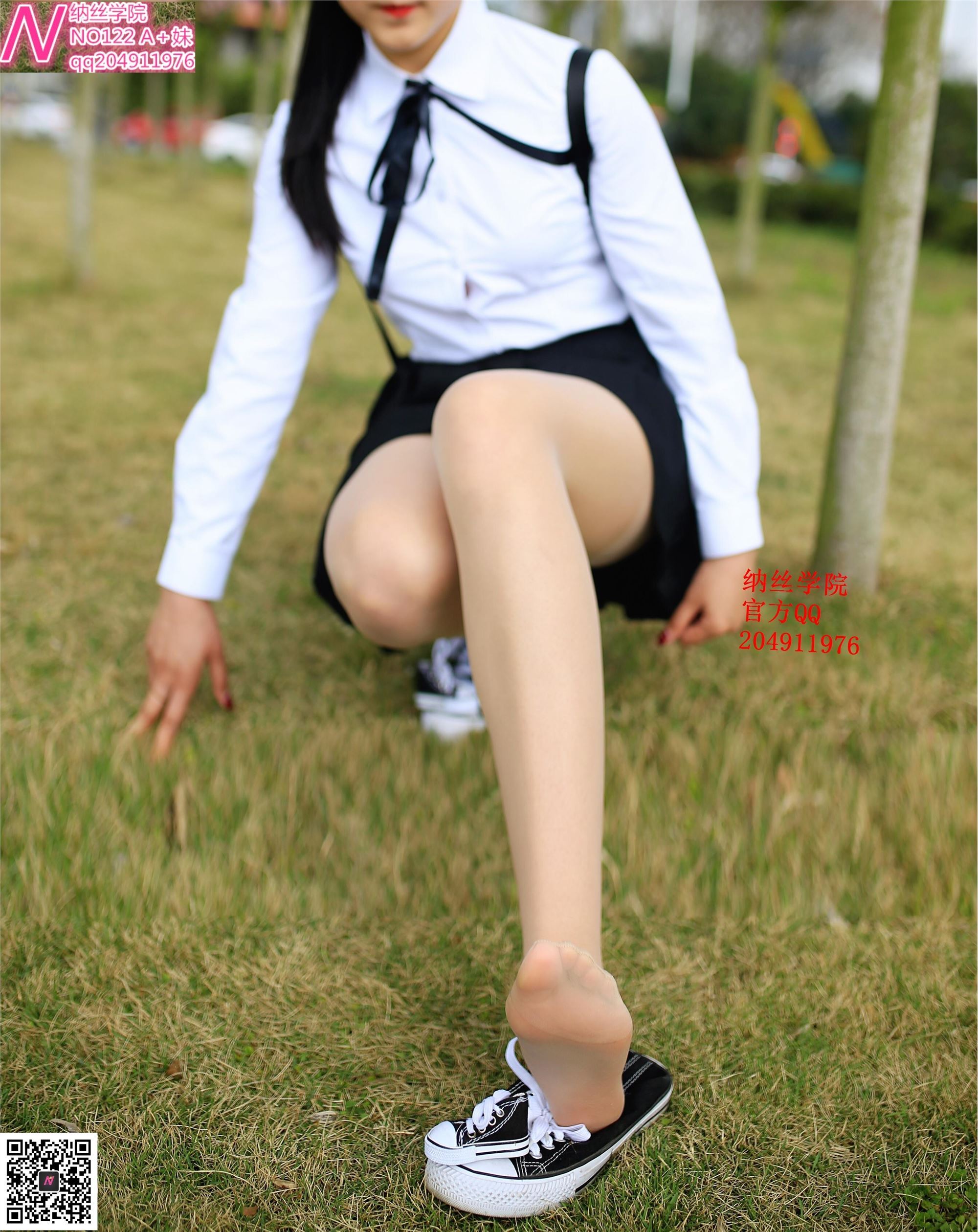 122妹肉丝帆布鞋68p 纳丝摄影