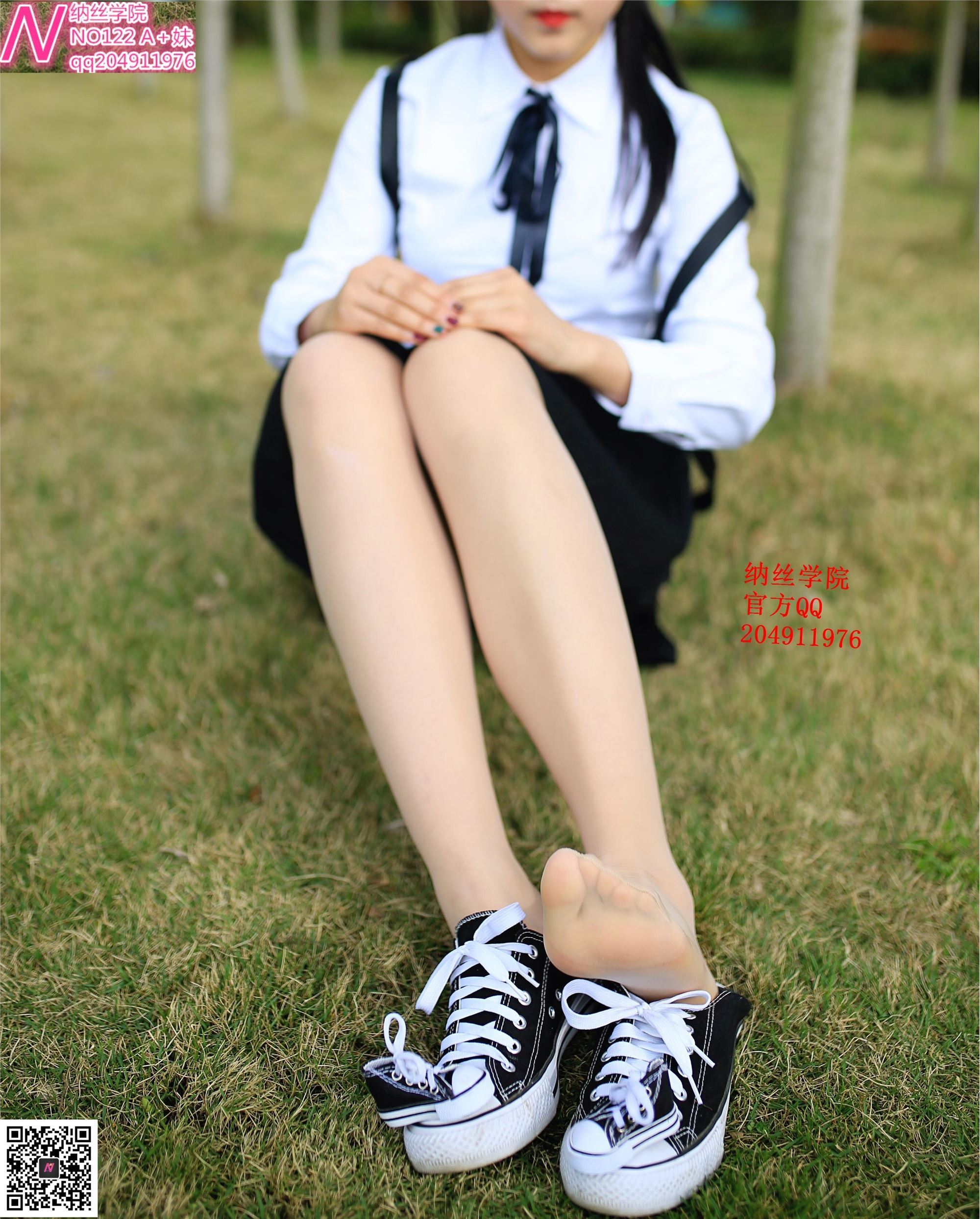 122妹肉丝帆布鞋68p 纳丝摄影