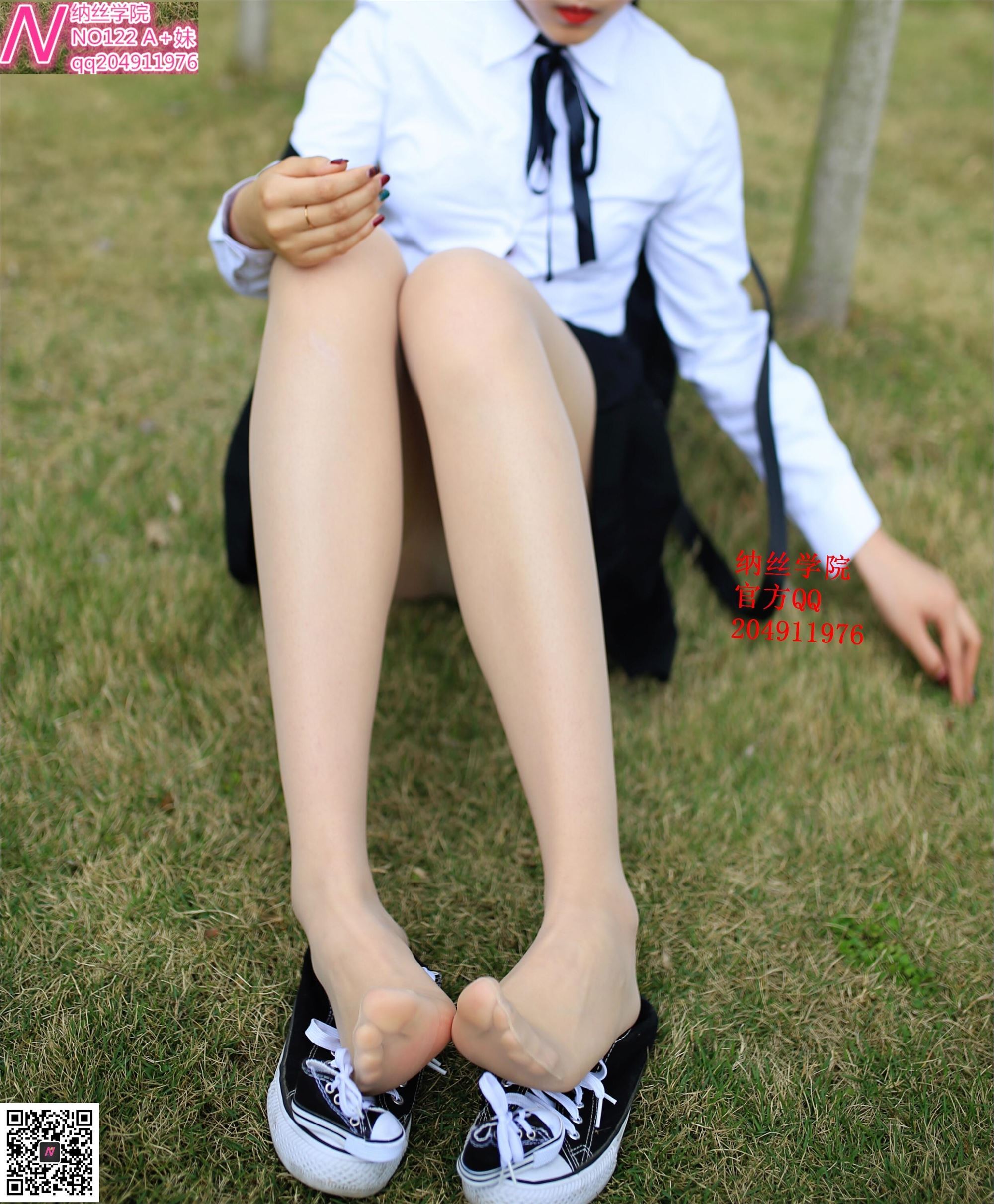 122妹肉丝帆布鞋68p 纳丝摄影