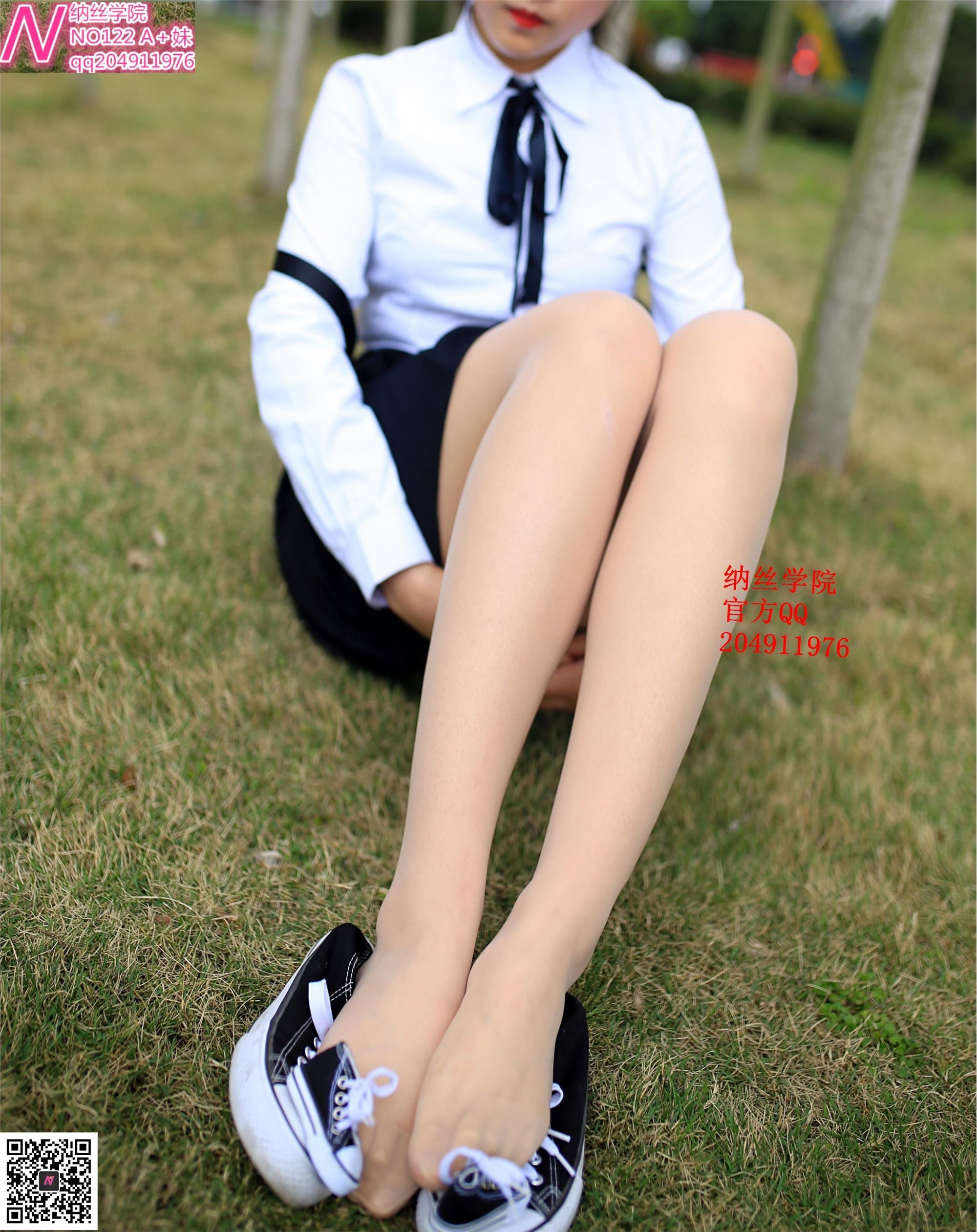 122妹肉丝帆布鞋68p 纳丝摄影