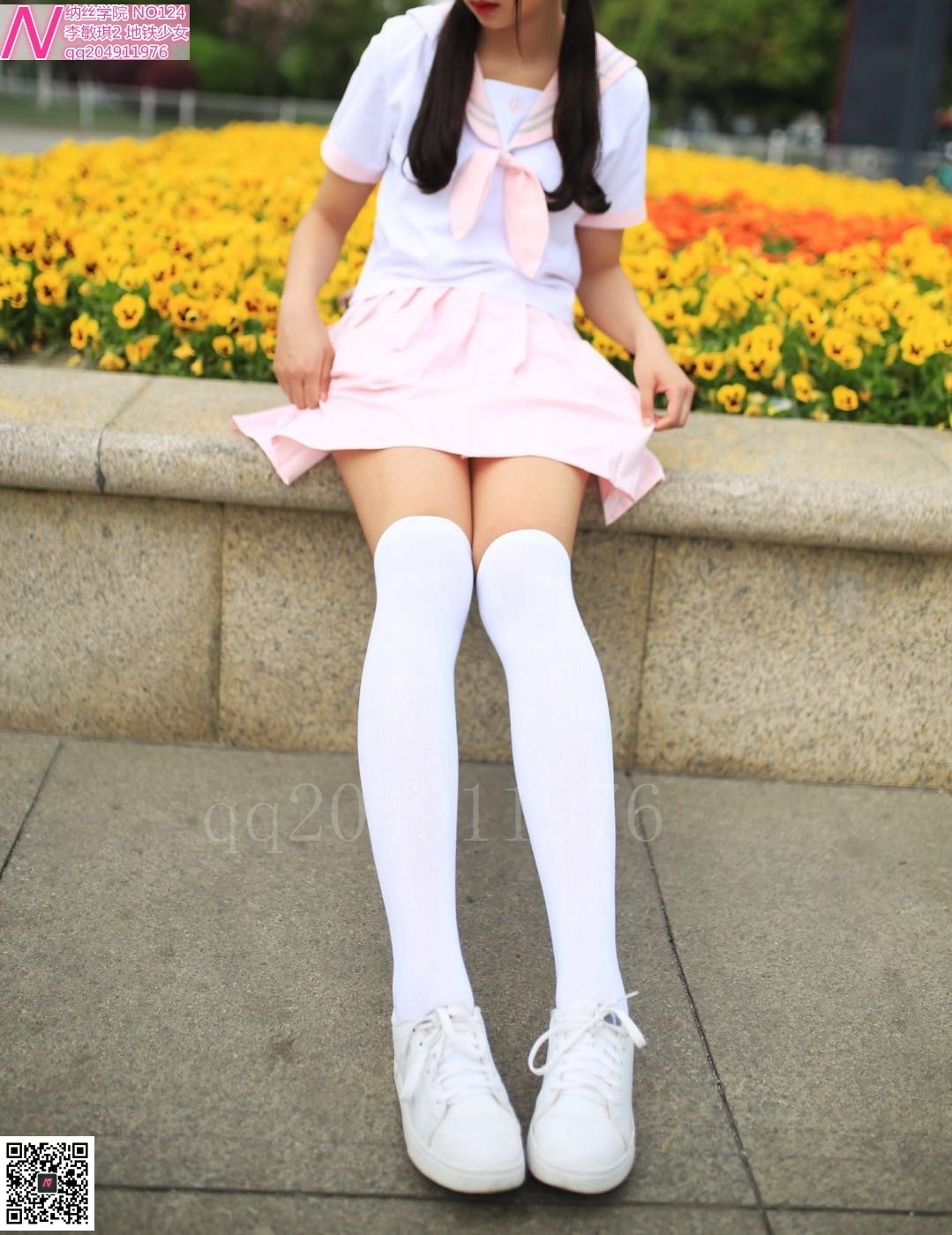 124张诗敏地铁少女92p 纳丝摄影