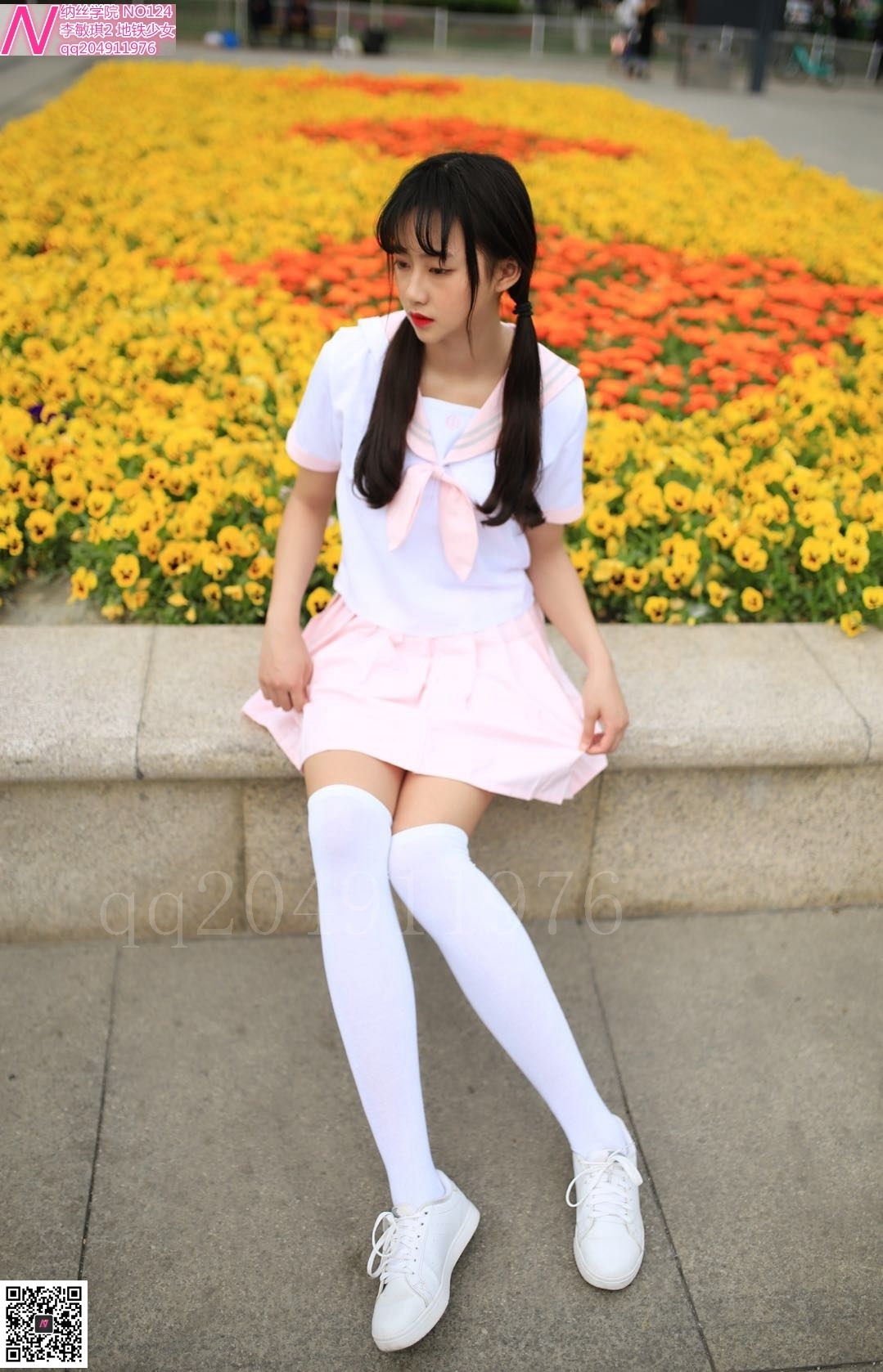 124张诗敏地铁少女92p 纳丝摄影