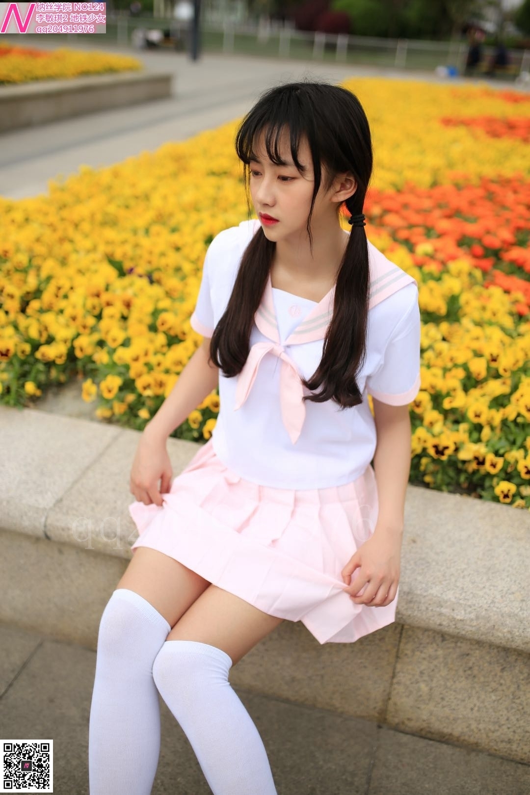 124张诗敏地铁少女92p 纳丝摄影