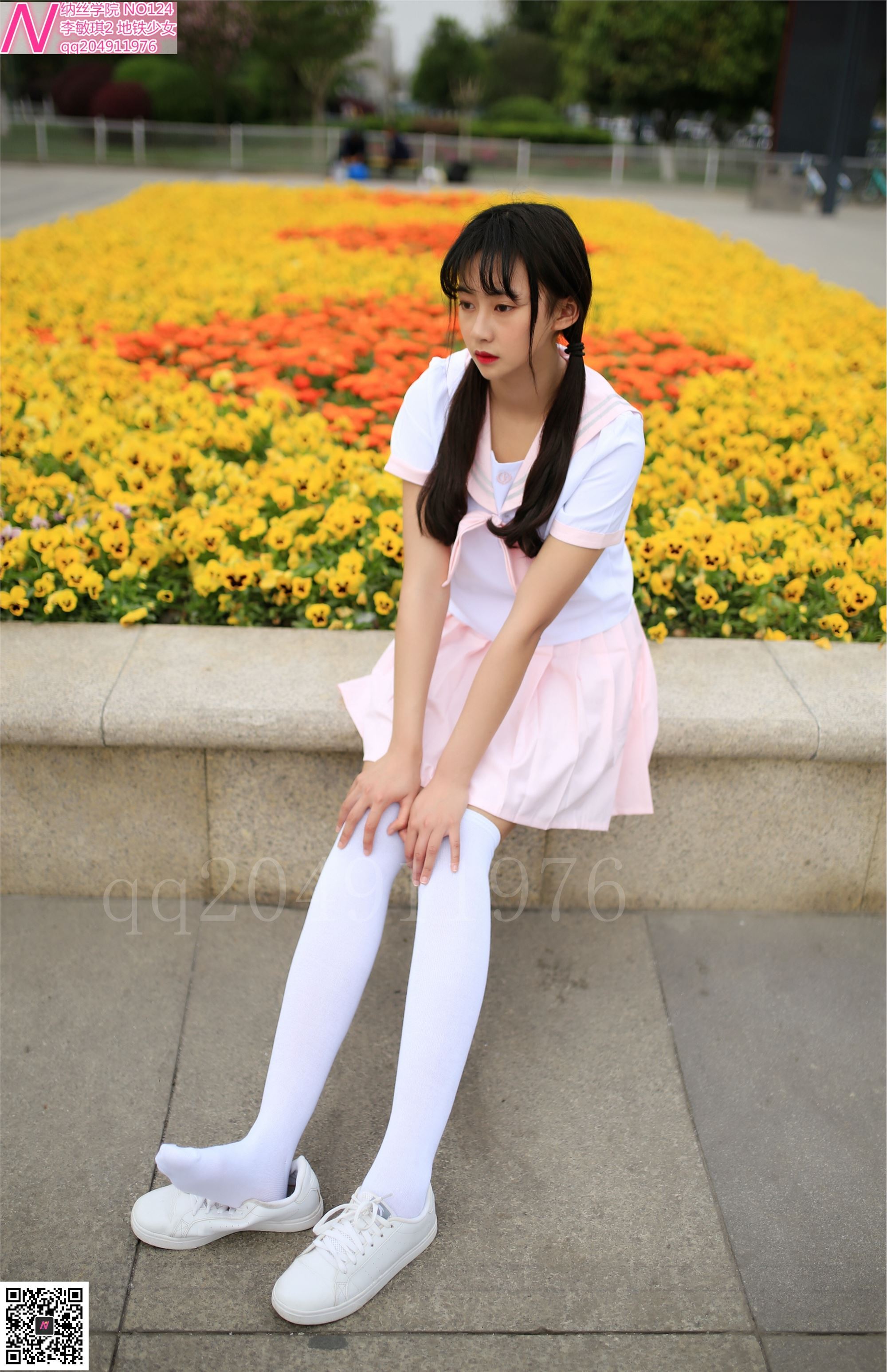 124张诗敏地铁少女92p 纳丝摄影