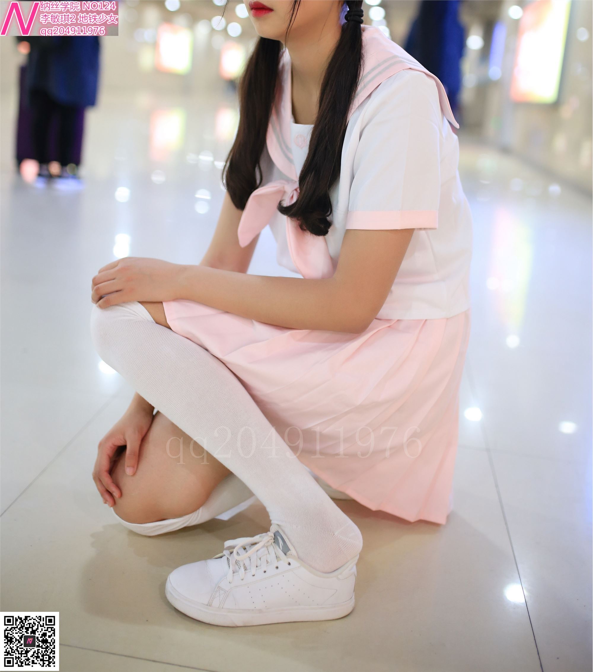 124张诗敏地铁少女92p 纳丝摄影