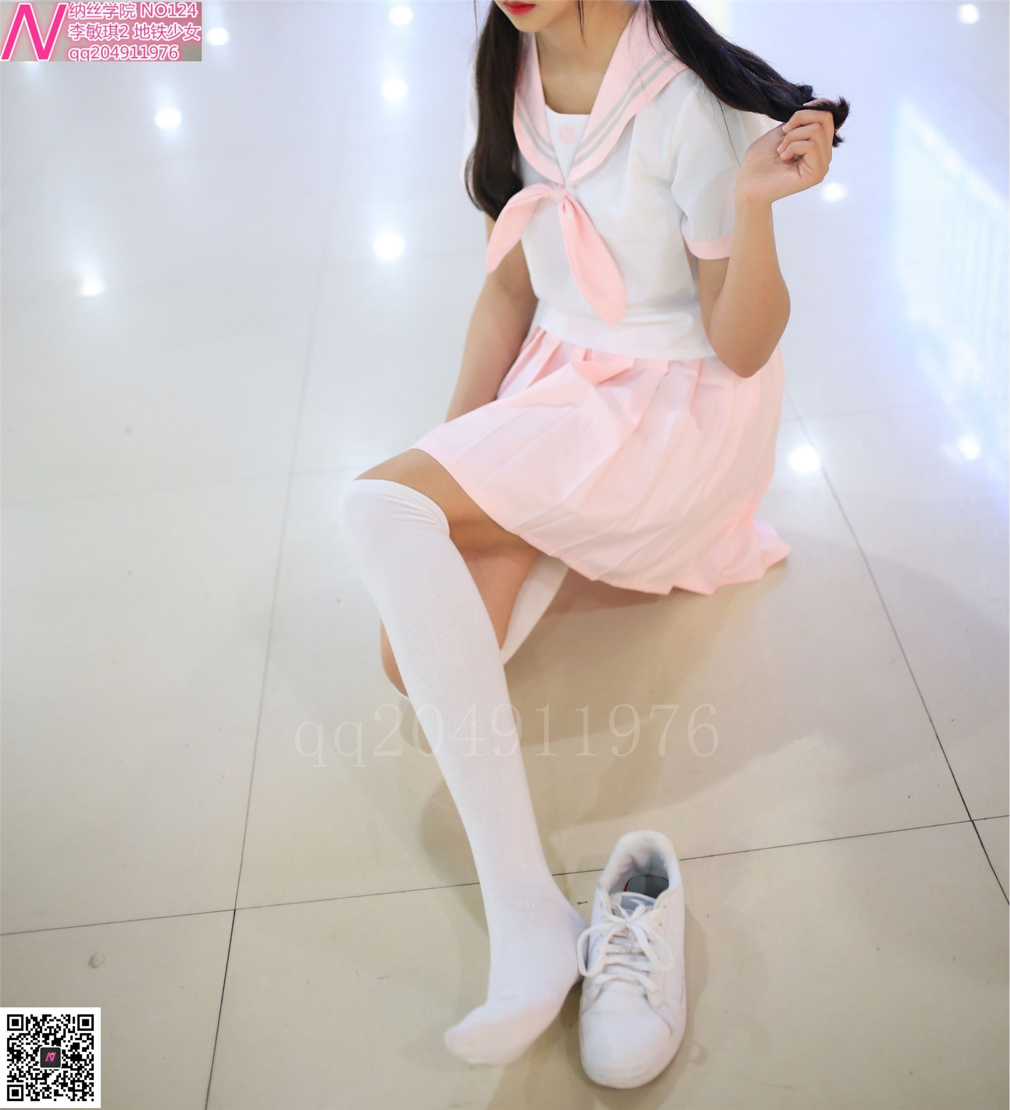 124张诗敏地铁少女92p 纳丝摄影