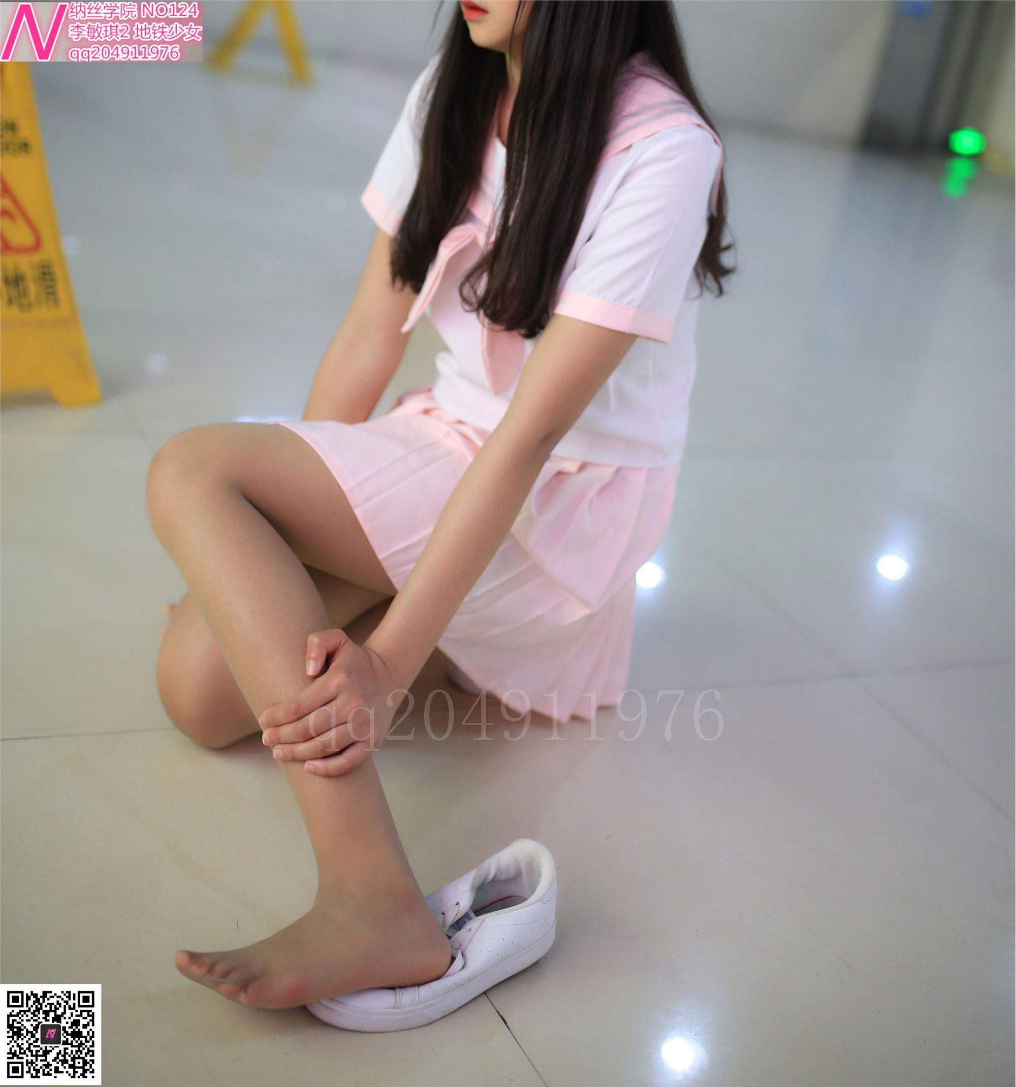 124张诗敏地铁少女92p 纳丝摄影