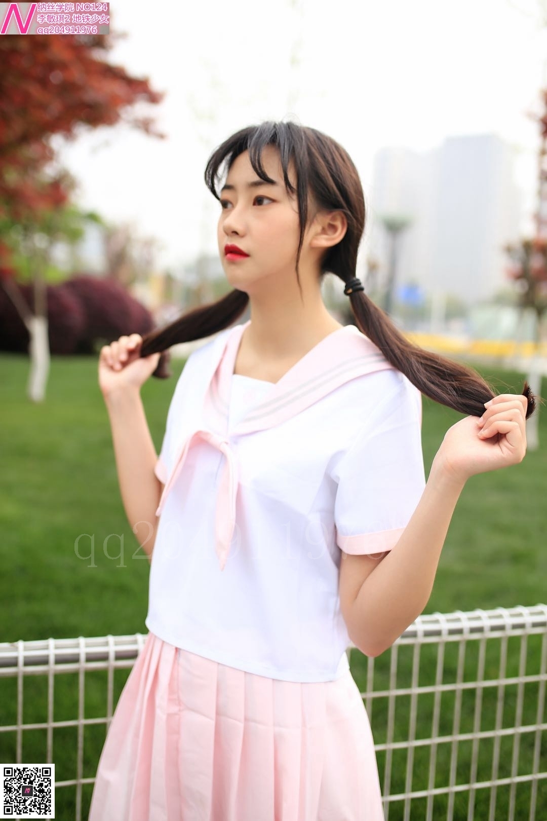 124张诗敏地铁少女92p 纳丝摄影