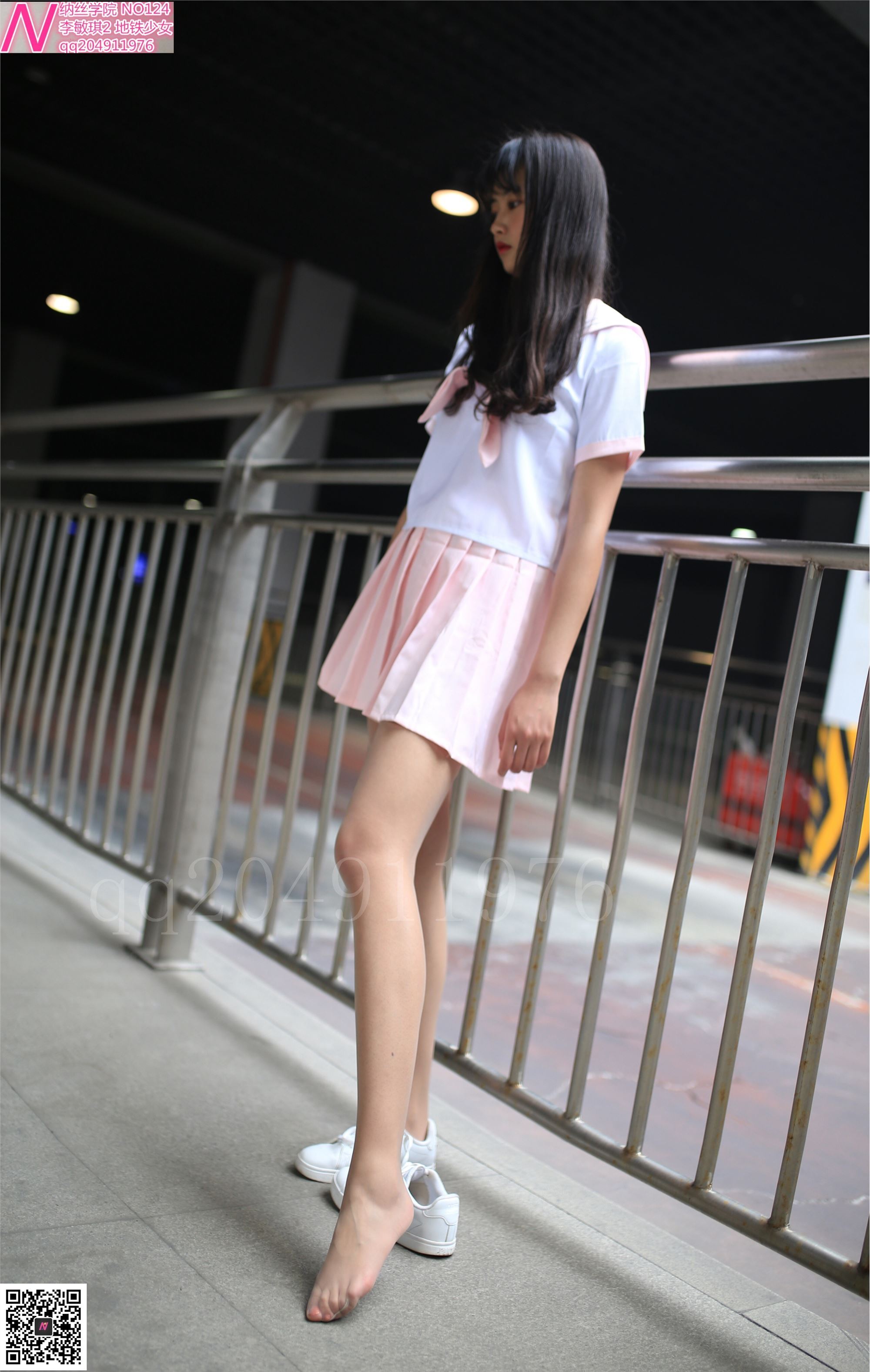 124张诗敏地铁少女92p 纳丝摄影