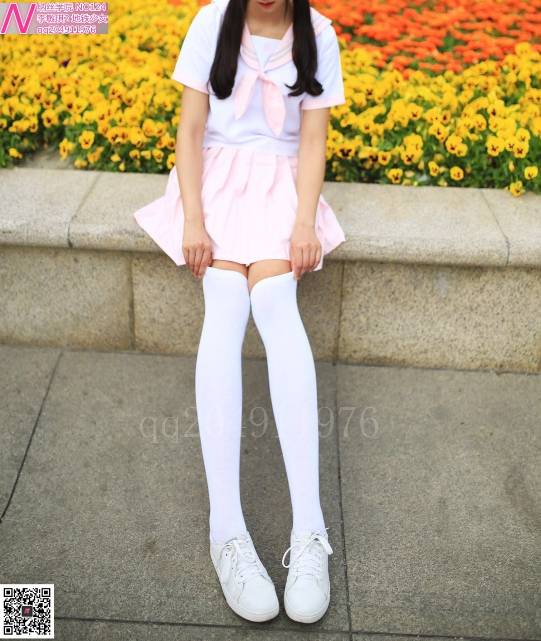 124张诗敏地铁少女92p 纳丝摄影