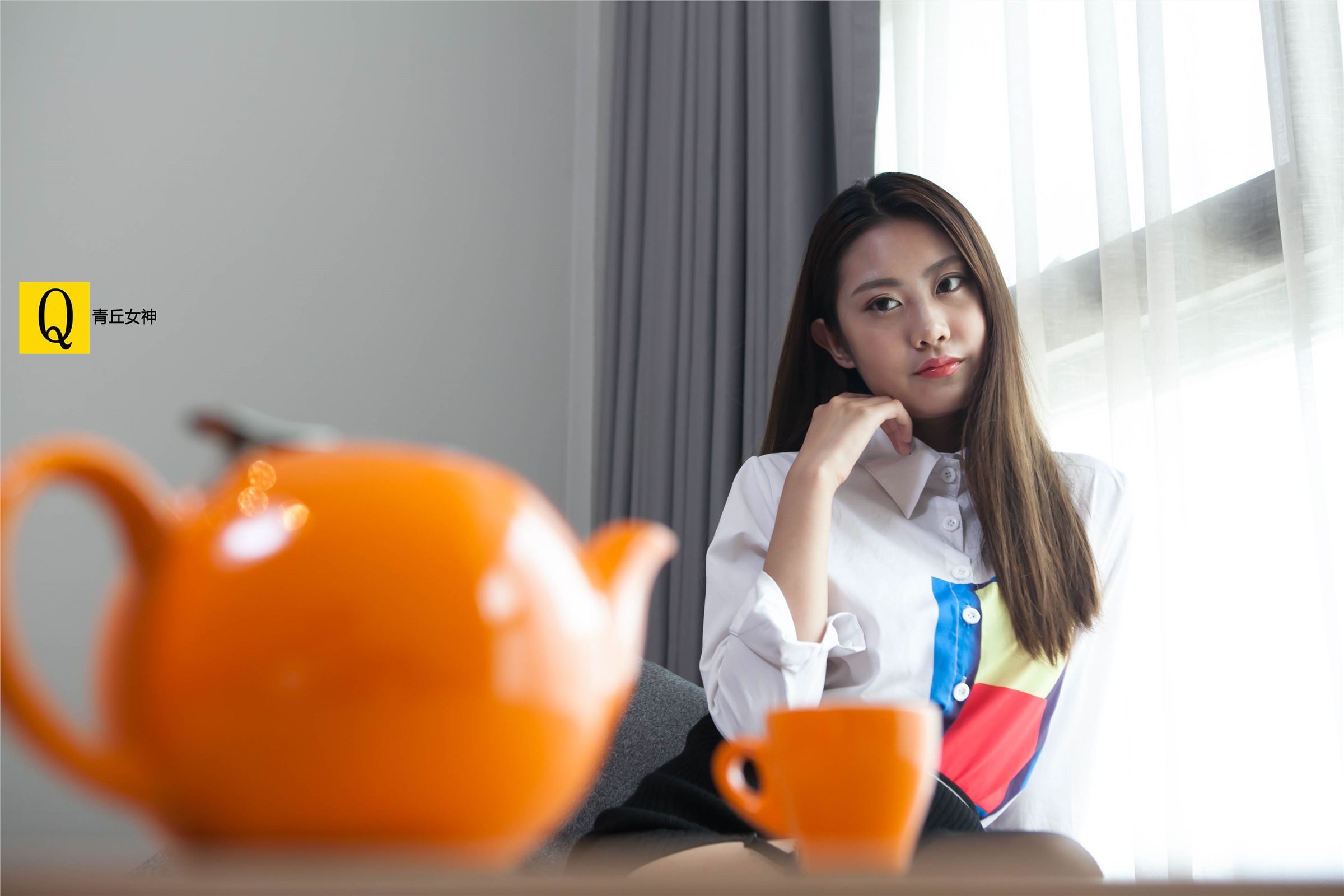 青丘女神丝袜美腿系列写真1