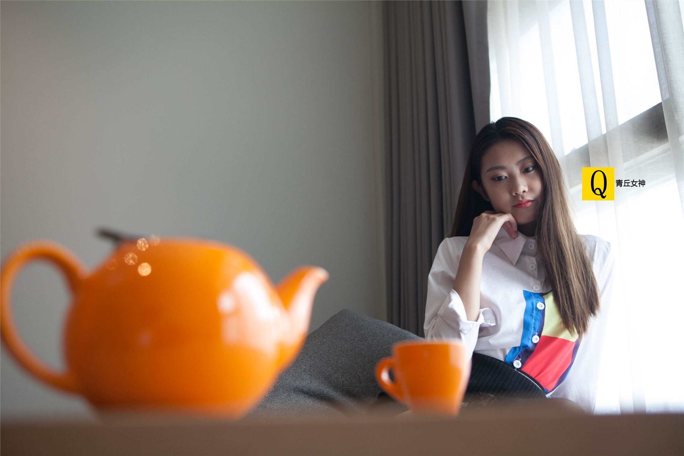 青丘女神丝袜美腿系列写真2