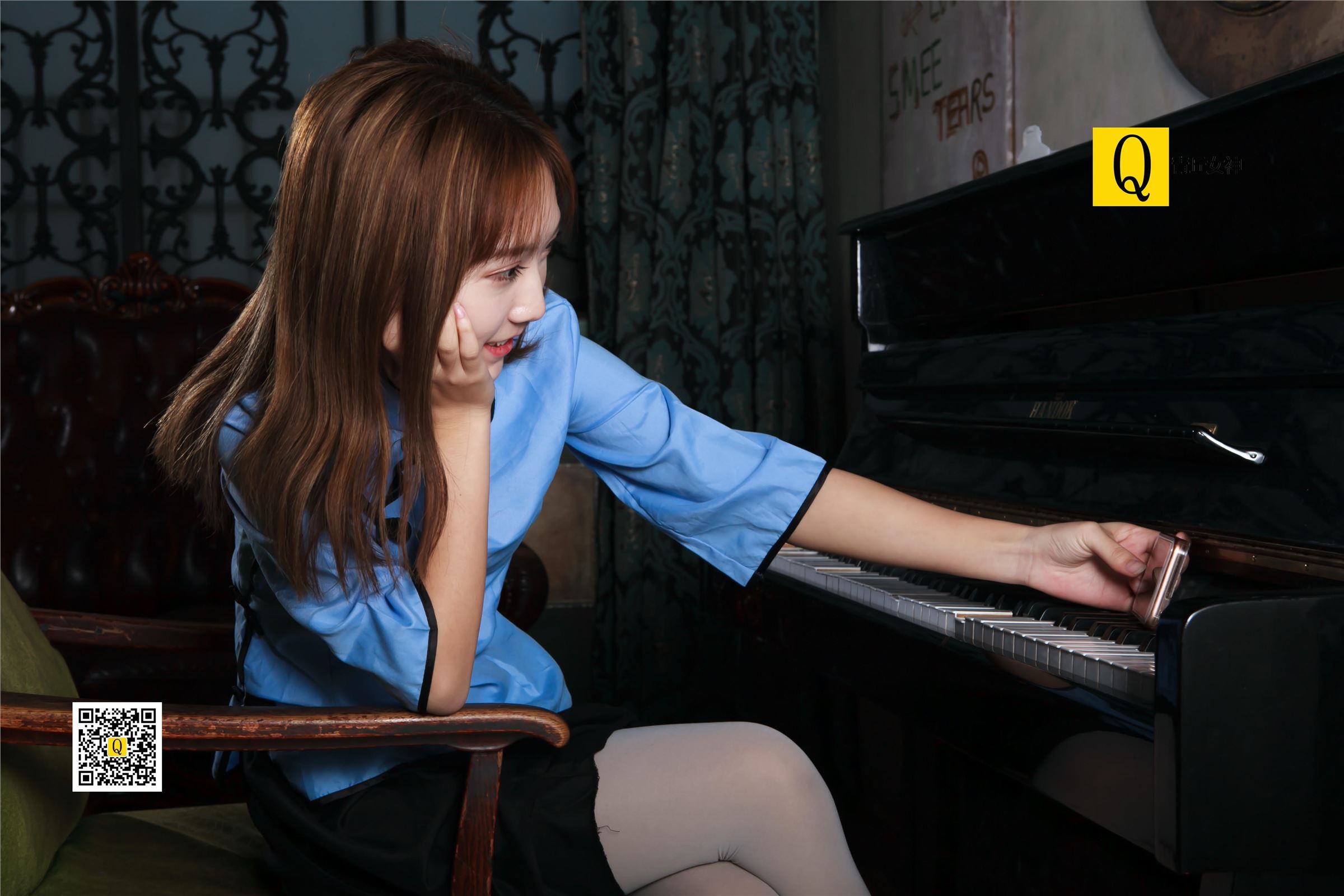 [青丘女神] 2017.12.03 猫猫 民国学生