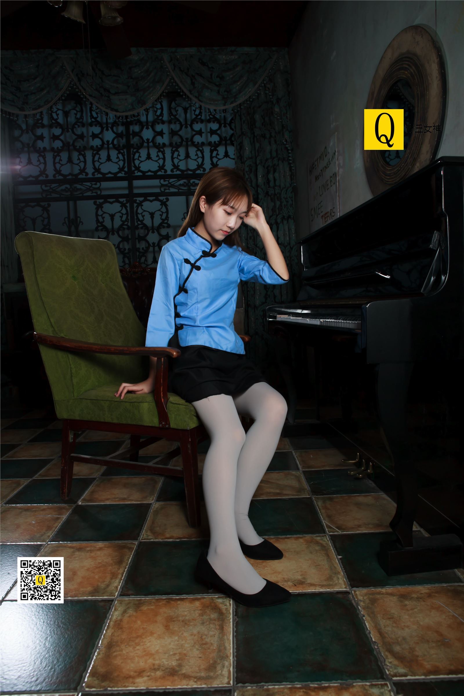 [青丘女神] 2017.12.03 猫猫 民国学生