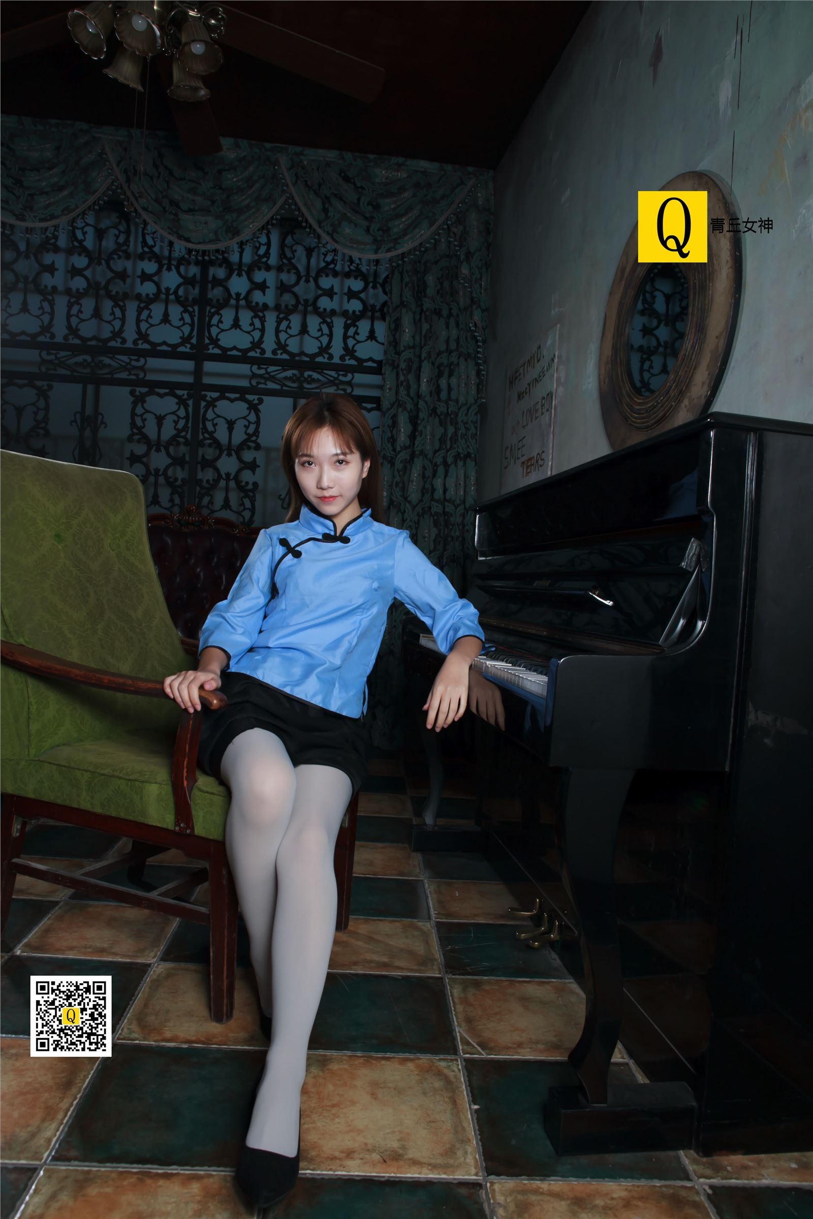 [青丘女神] 2017.12.03 猫猫 民国学生