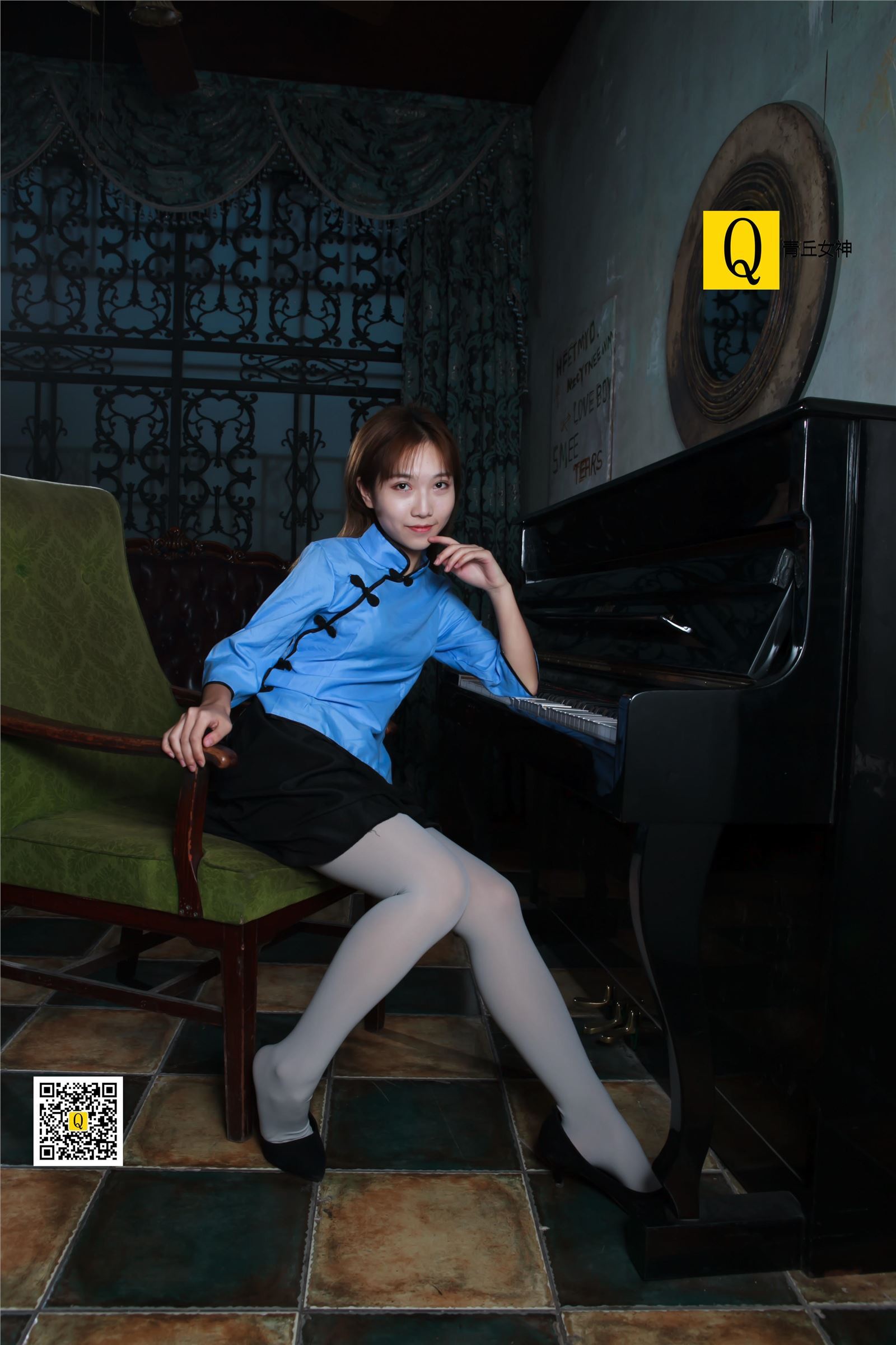 [青丘女神] 2017.12.03 猫猫 民国学生