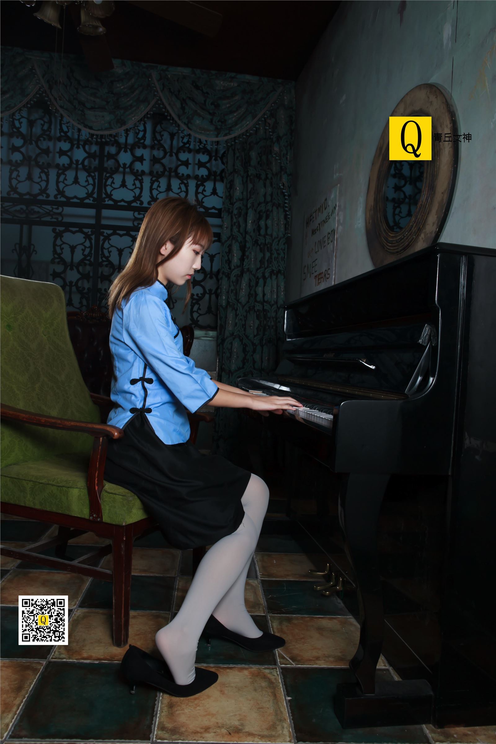 [青丘女神] 2017.12.03 猫猫 民国学生