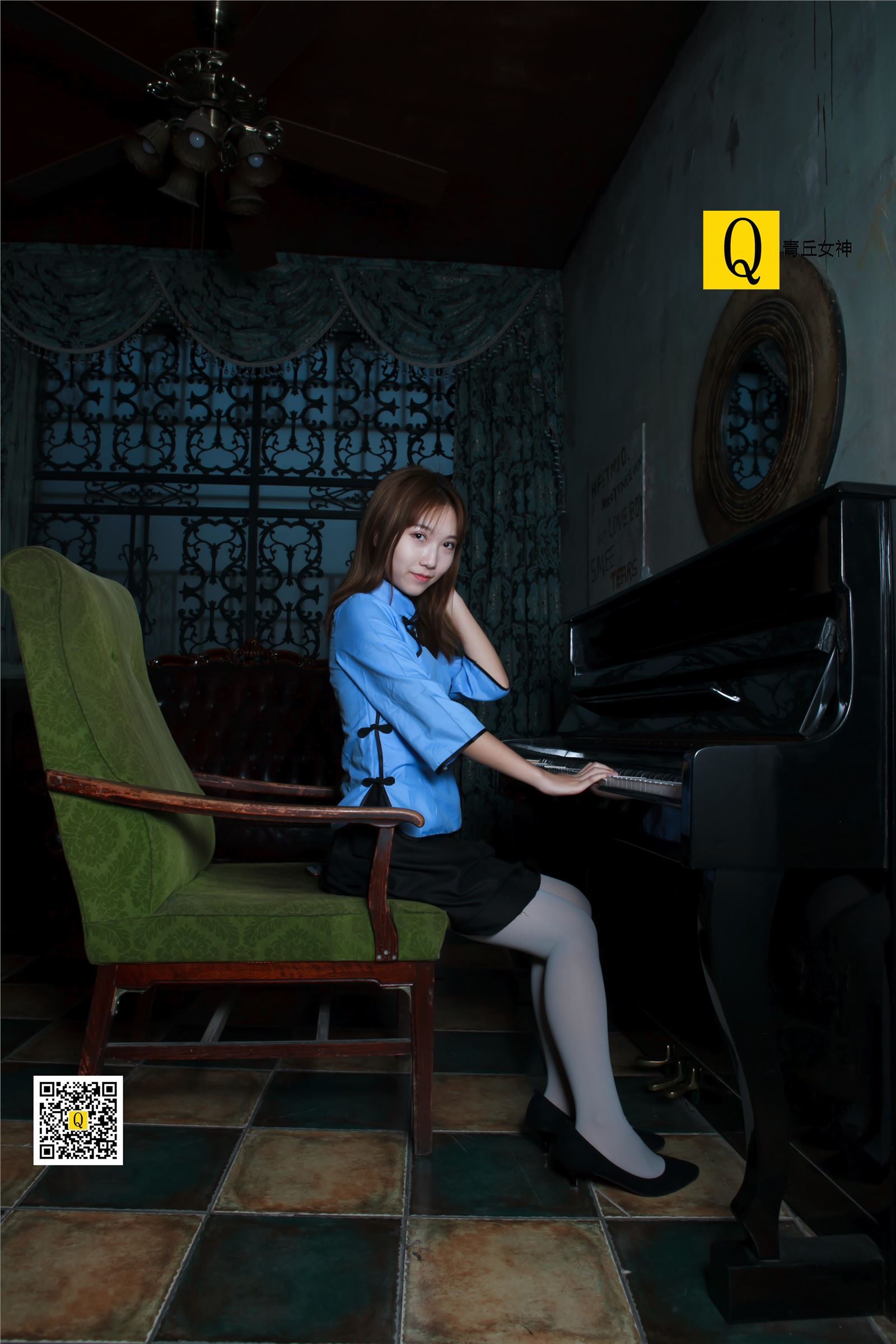 [青丘女神] 2017.12.03 猫猫 民国学生