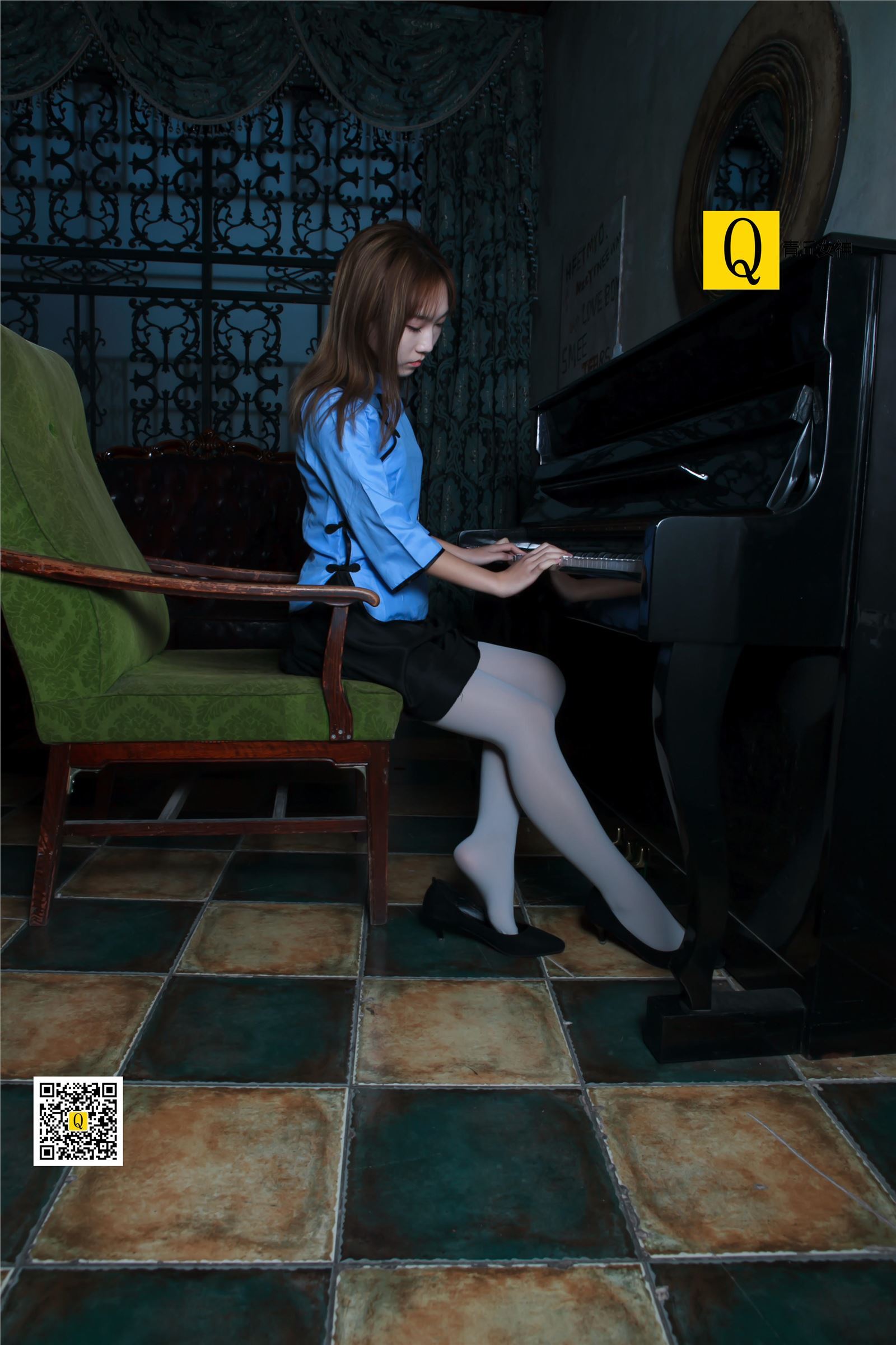 [青丘女神] 2017.12.03 猫猫 民国学生