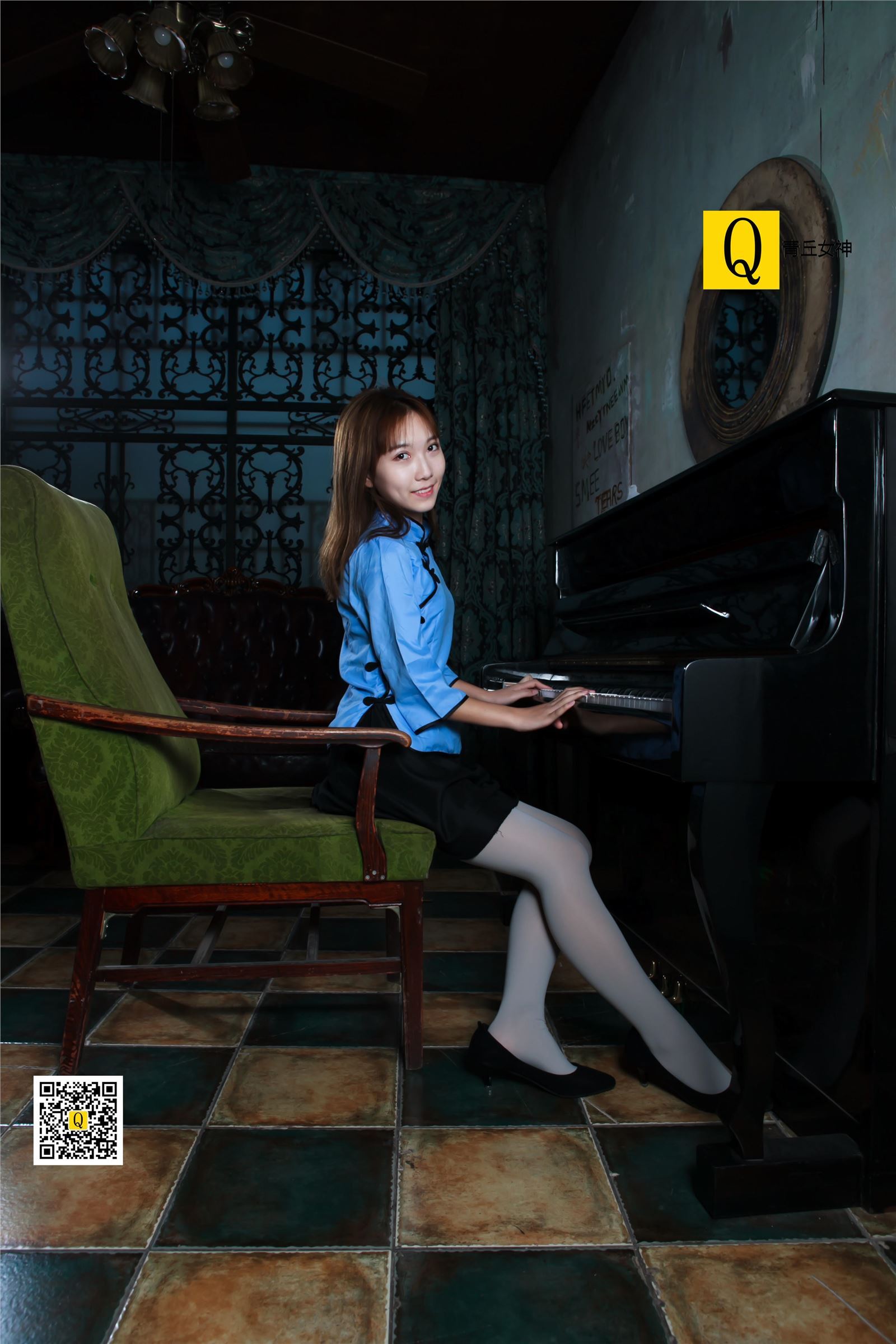 [青丘女神] 2017.12.03 猫猫 民国学生