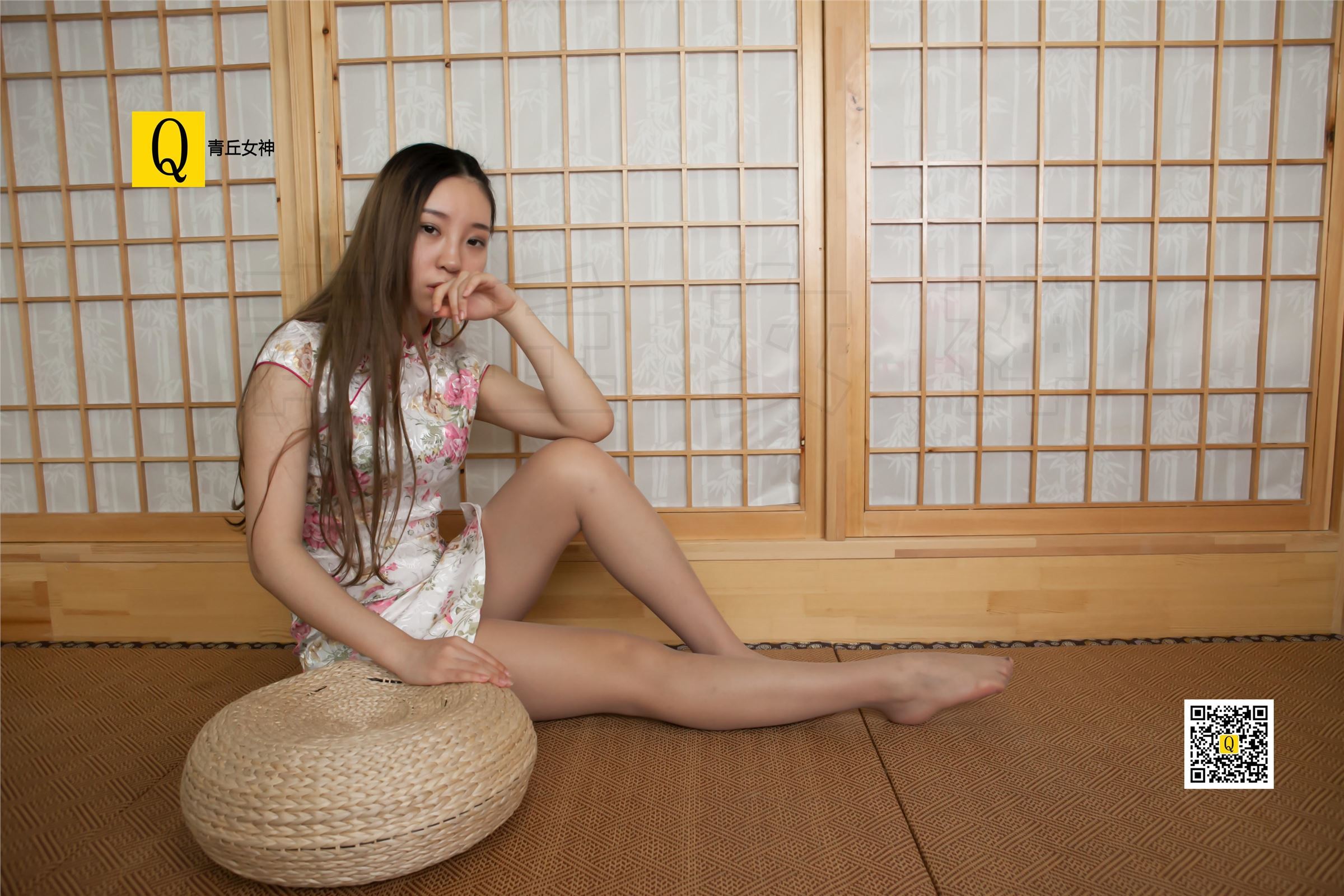 [青丘女神]2018.01.10 旗袍肉丝大长腿 少华