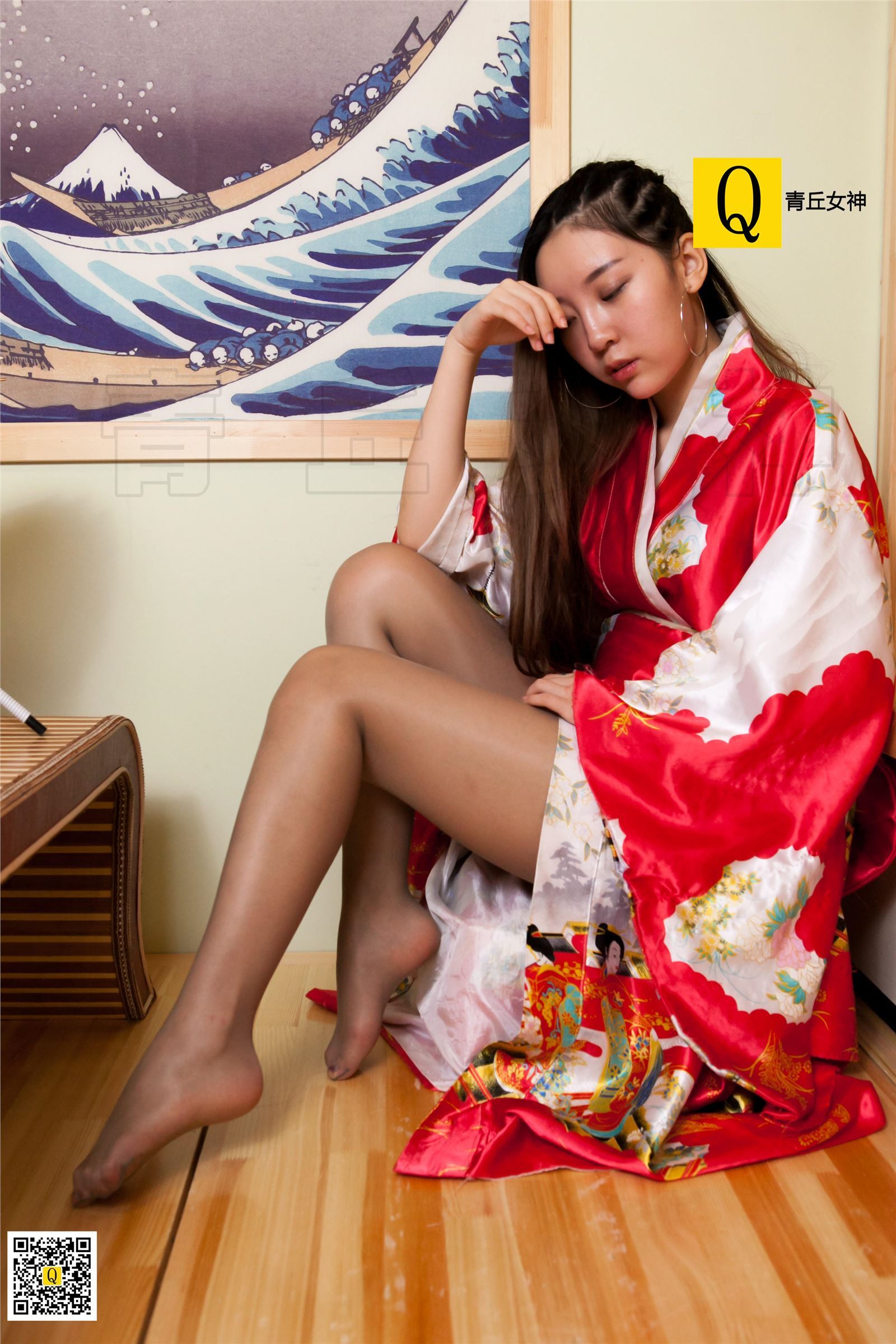 [青丘女神]2018.01.12 日系灰丝 少华