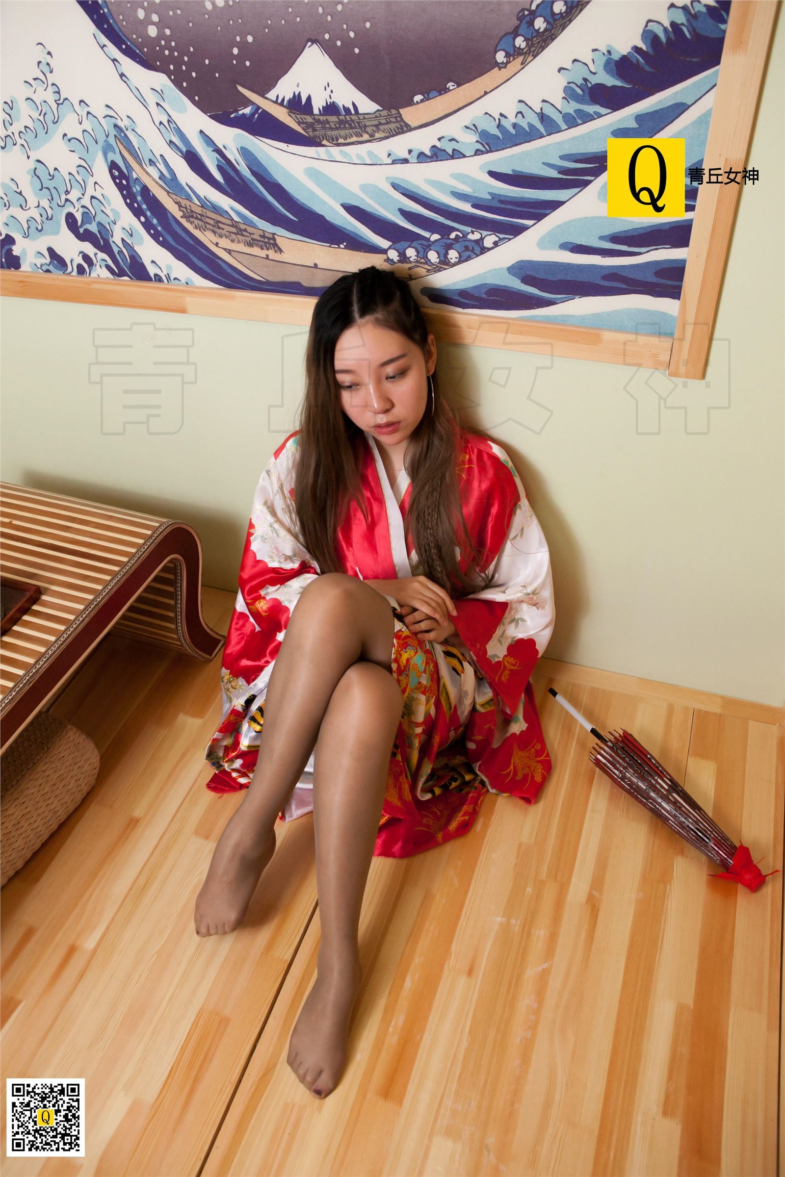 [青丘女神]2018.01.12 日系灰丝 少华