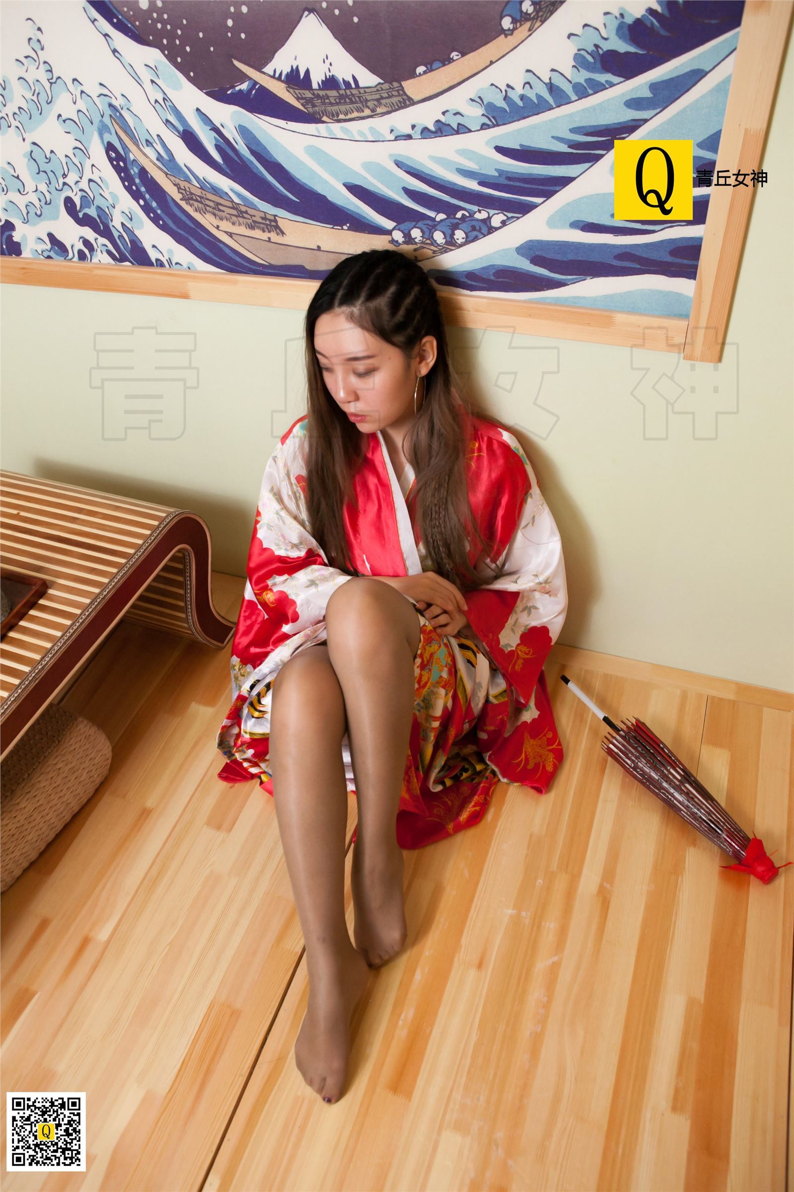 [青丘女神]2018.01.12 日系灰丝 少华