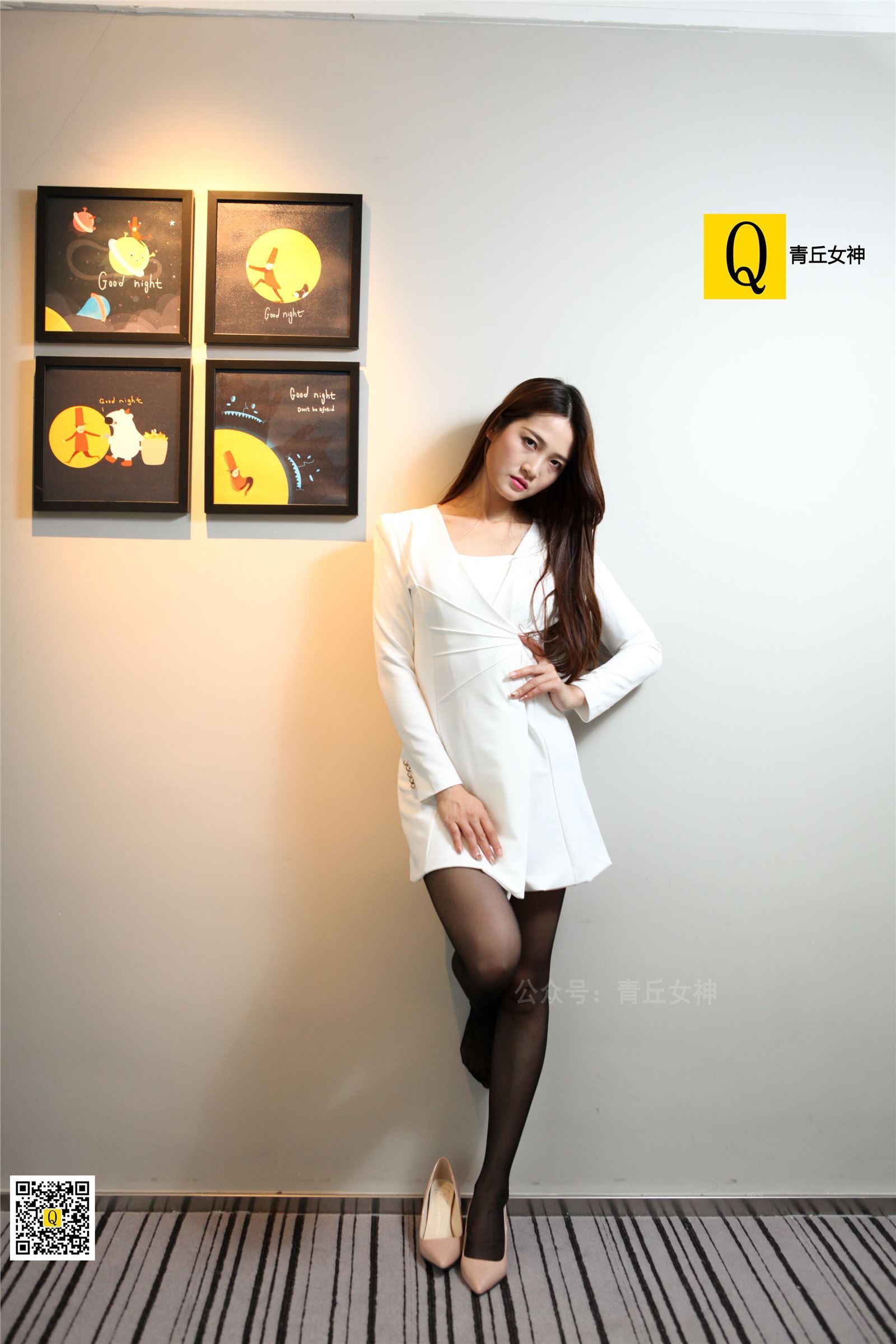 [青丘女神]2018.01.22 韩流来袭 黑丝女神