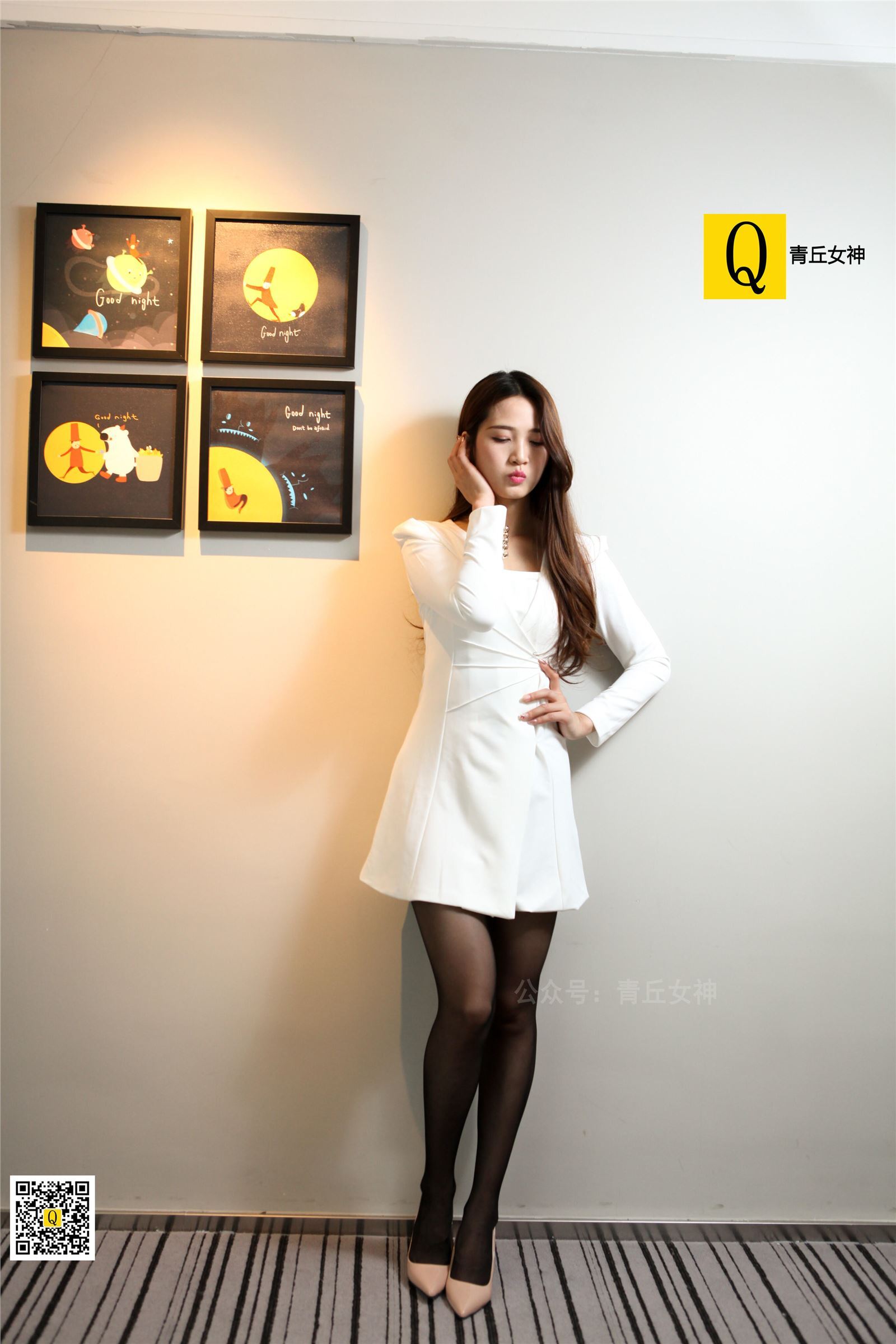 [青丘女神]2018.01.22 韩流来袭 黑丝女神