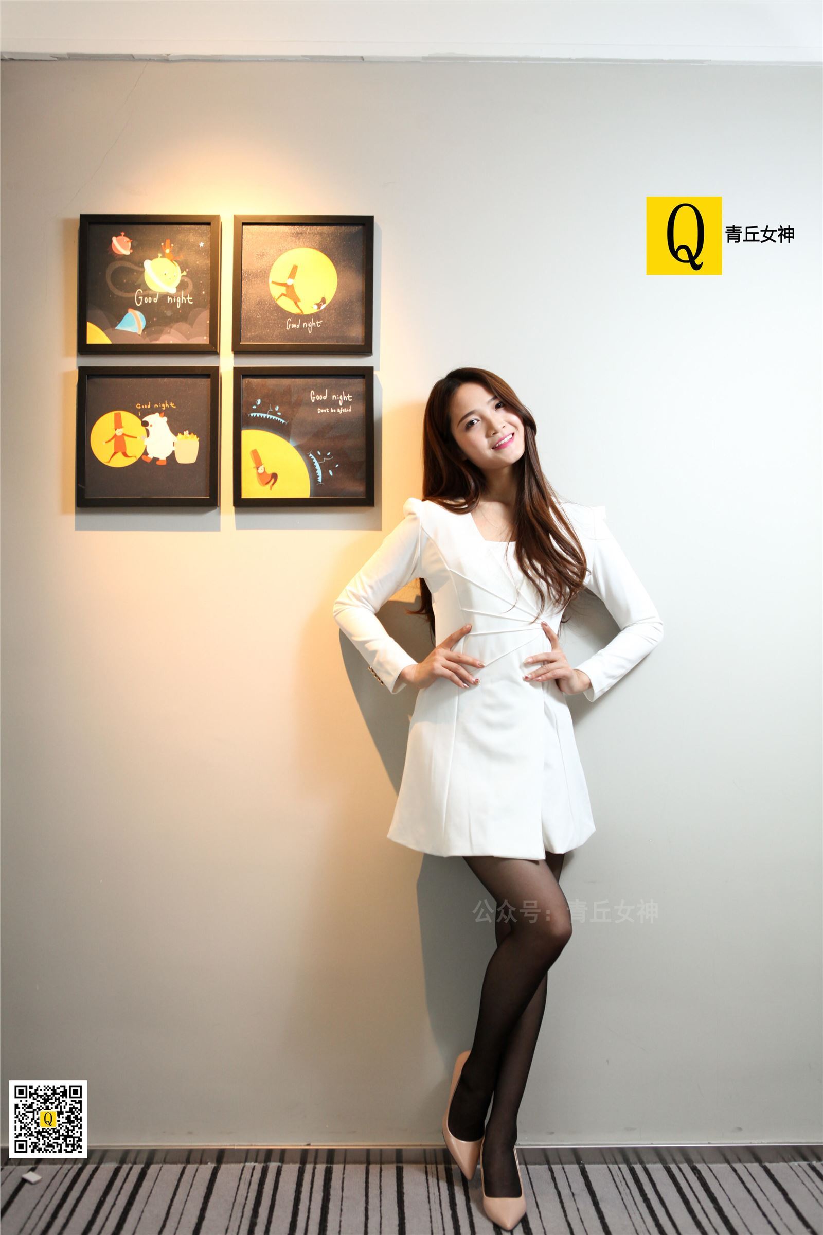 [青丘女神]2018.01.22 韩流来袭 黑丝女神