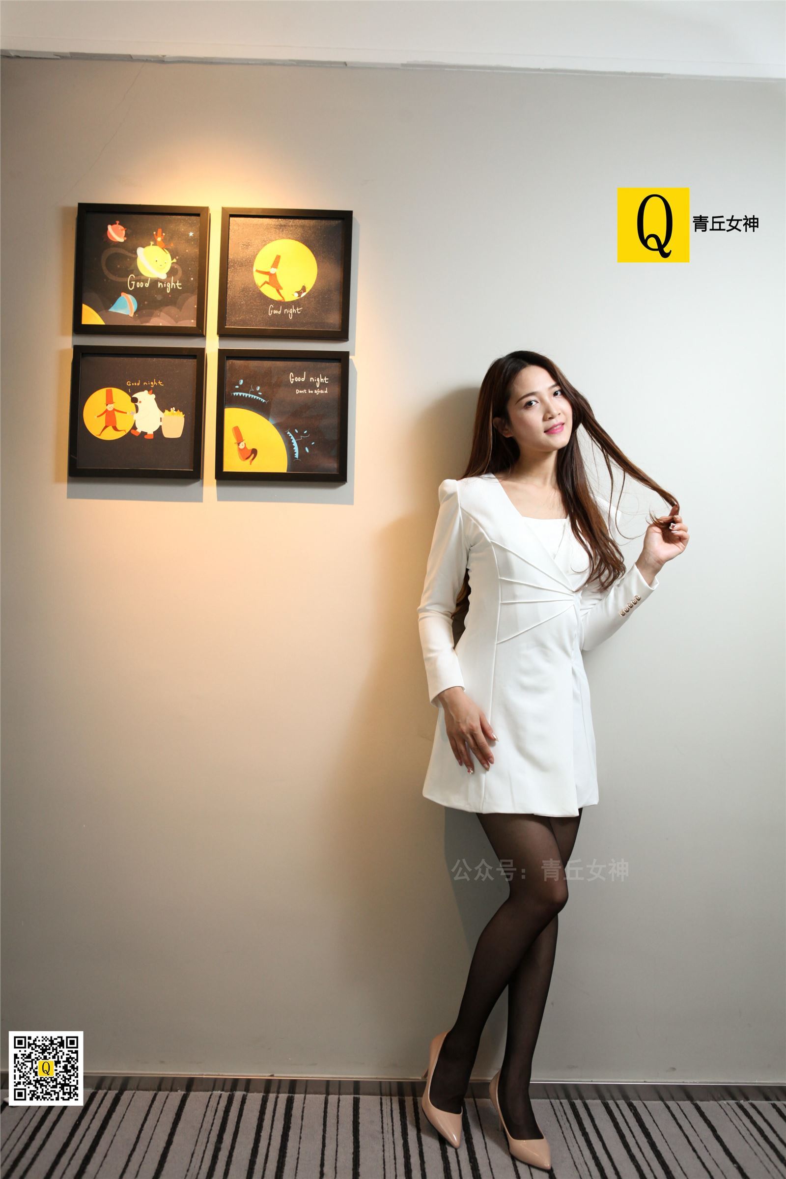 [青丘女神]2018.01.22 韩流来袭 黑丝女神