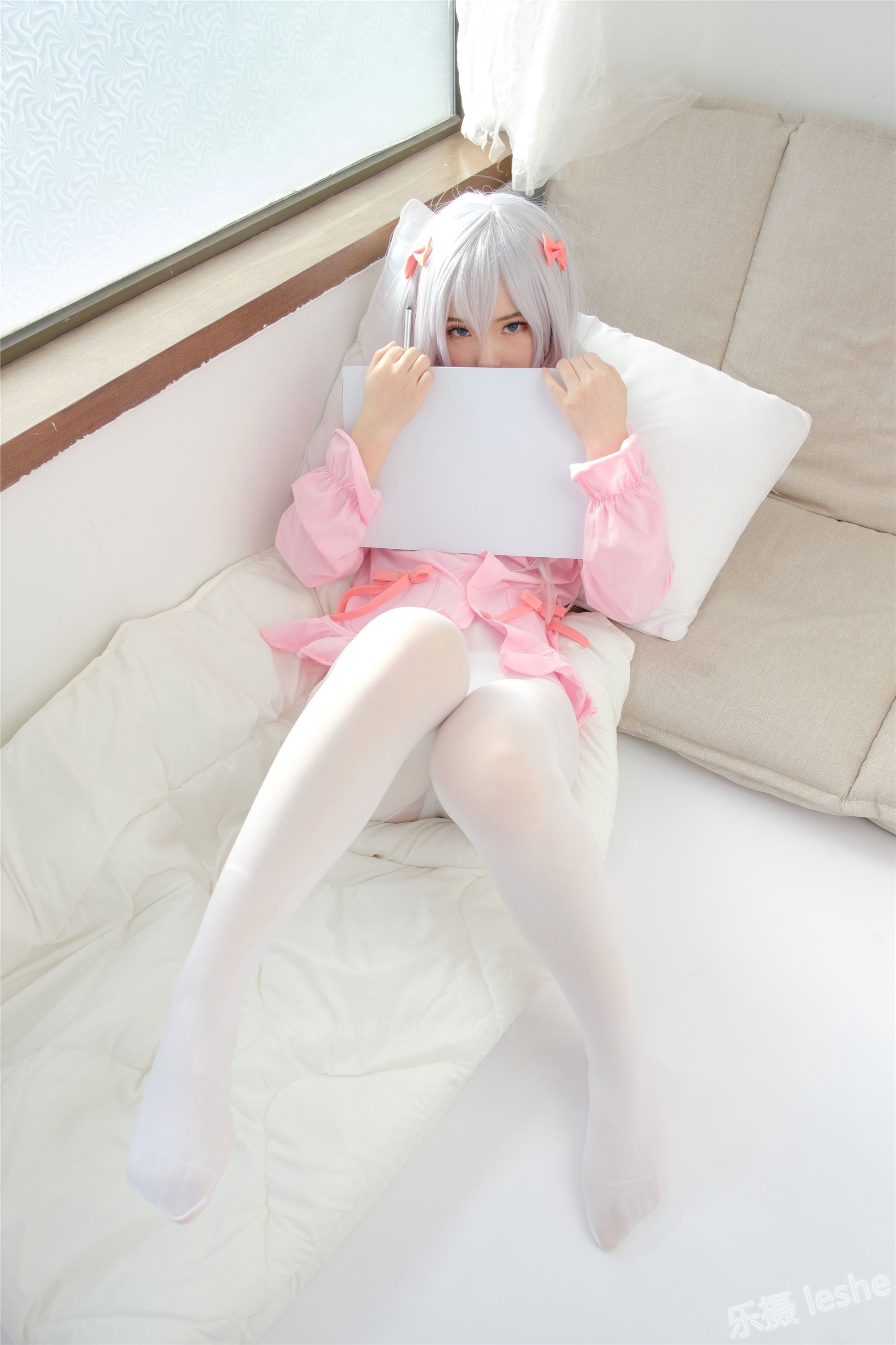 [森萝财团]萝莉丝足写真 ALPHA-015 白发魔女传