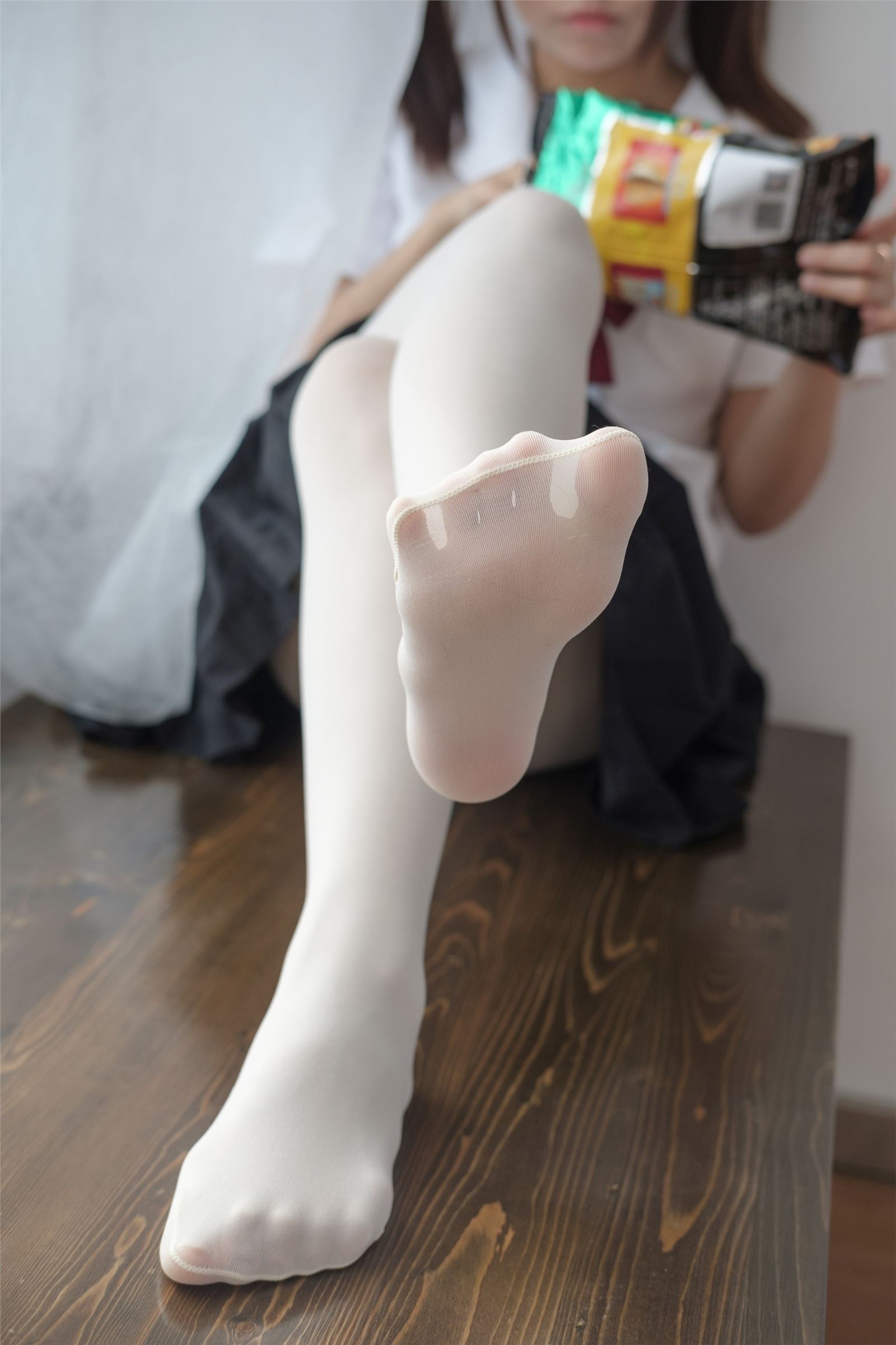 森萝财团写真 - [BETA-028] 白丝美足学生妹