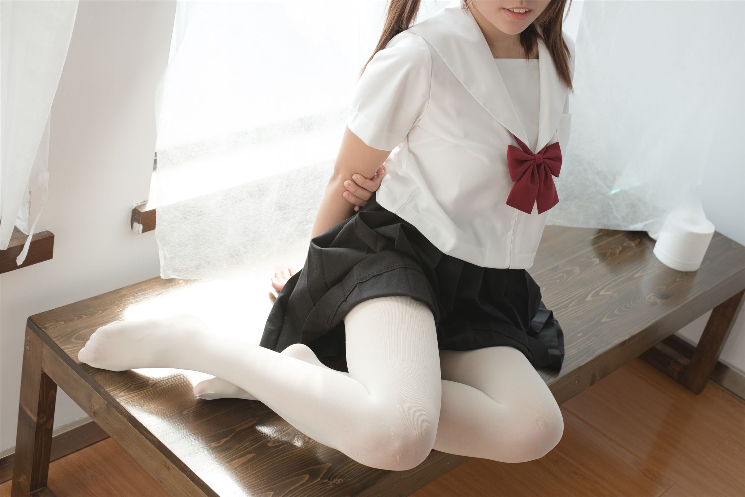 森萝财团写真 - [BETA-028] 白丝美足学生妹