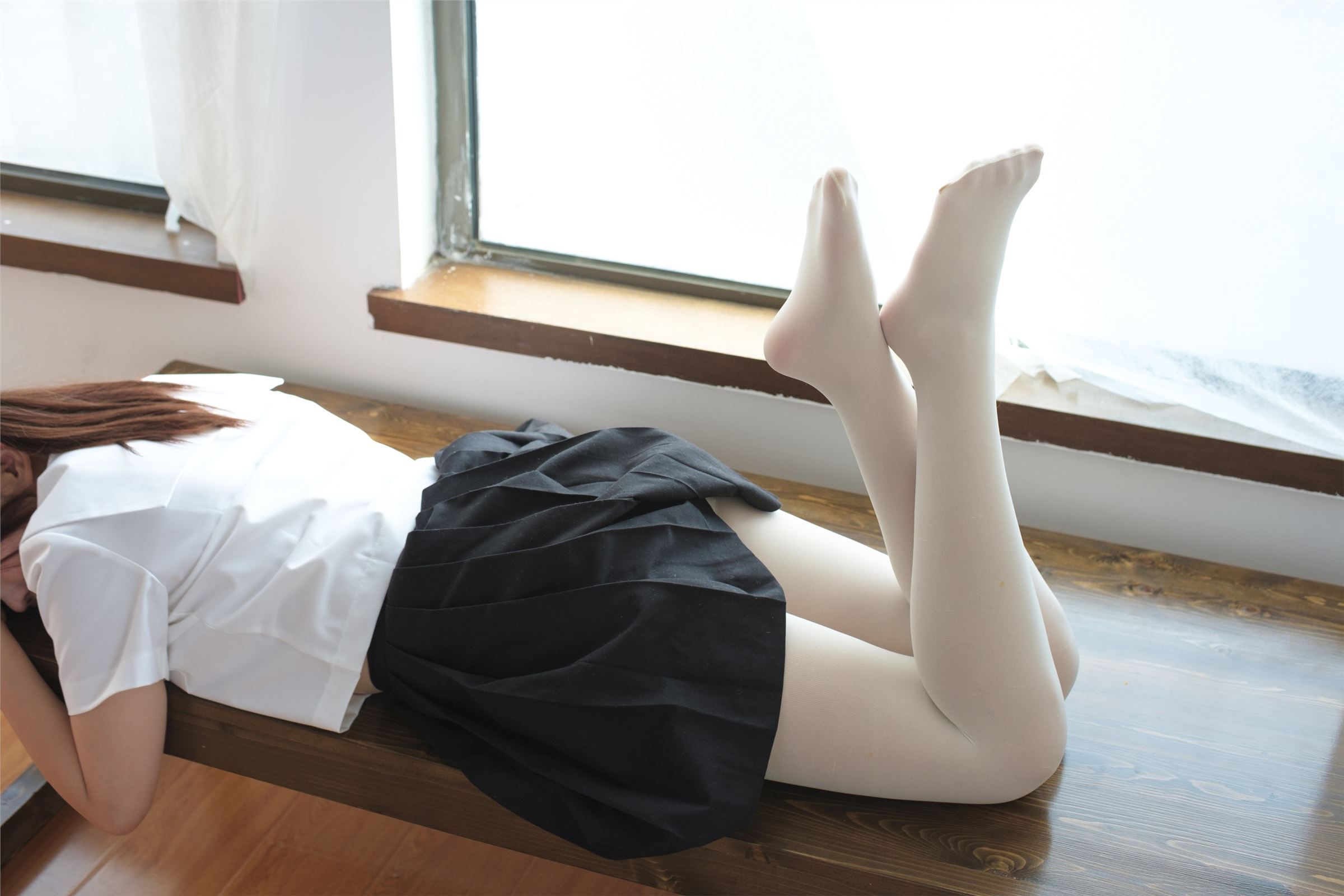 森萝财团写真 - [BETA-028] 白丝美足学生妹