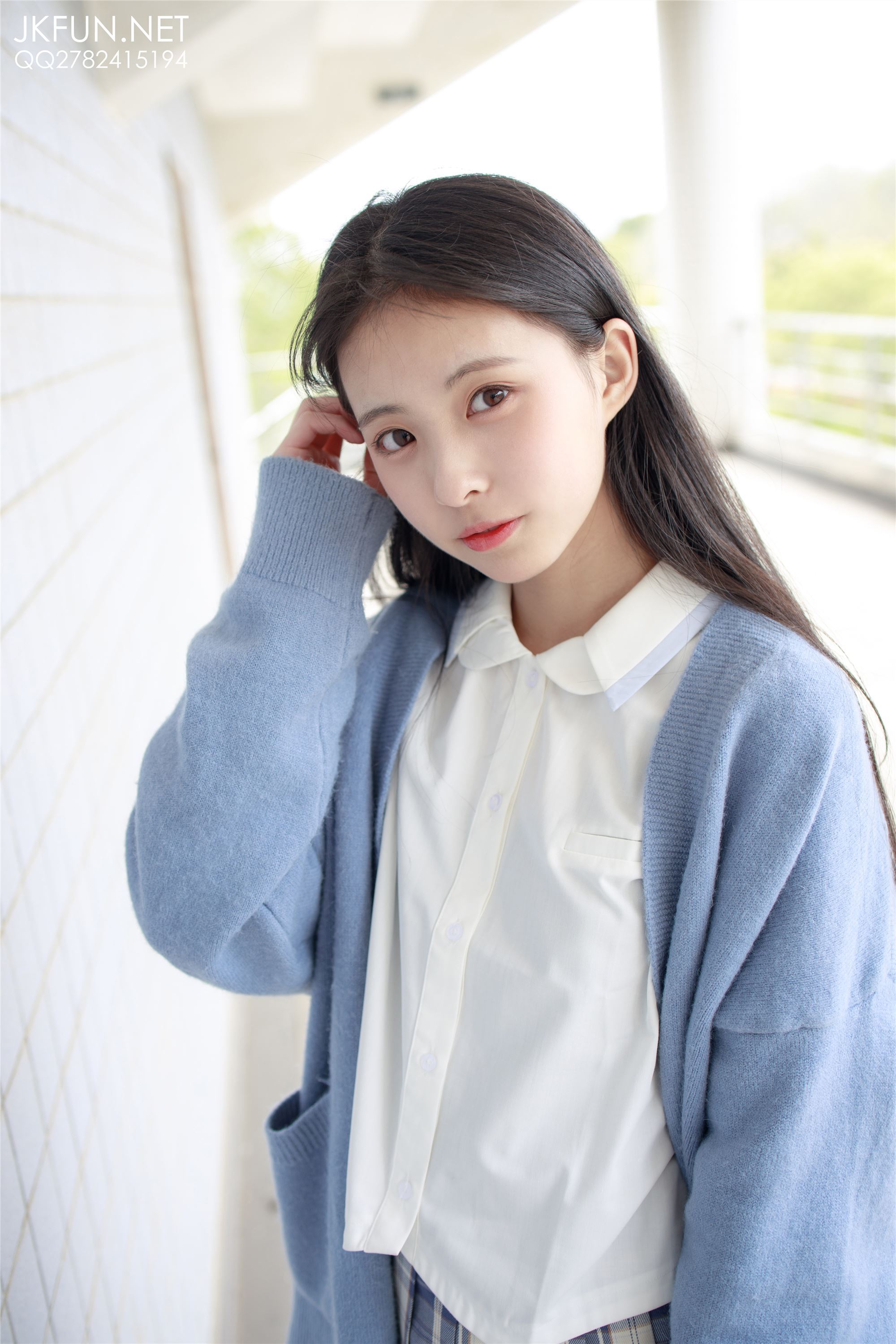 [森萝财团]萝莉丝足写真 JKFUN-003 甜米 春游