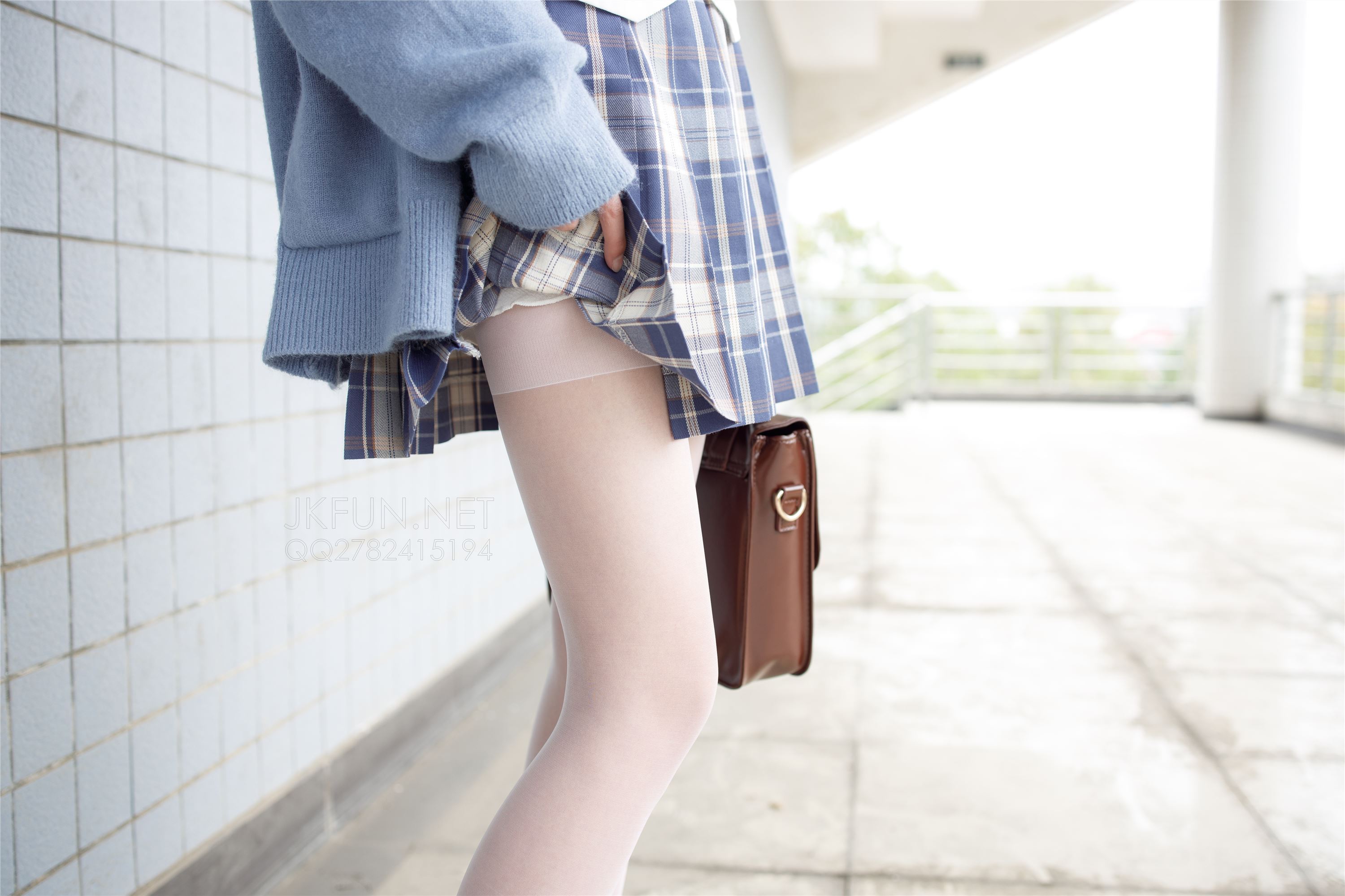 [森萝财团]萝莉丝足写真 JKFUN-003 甜米 春游