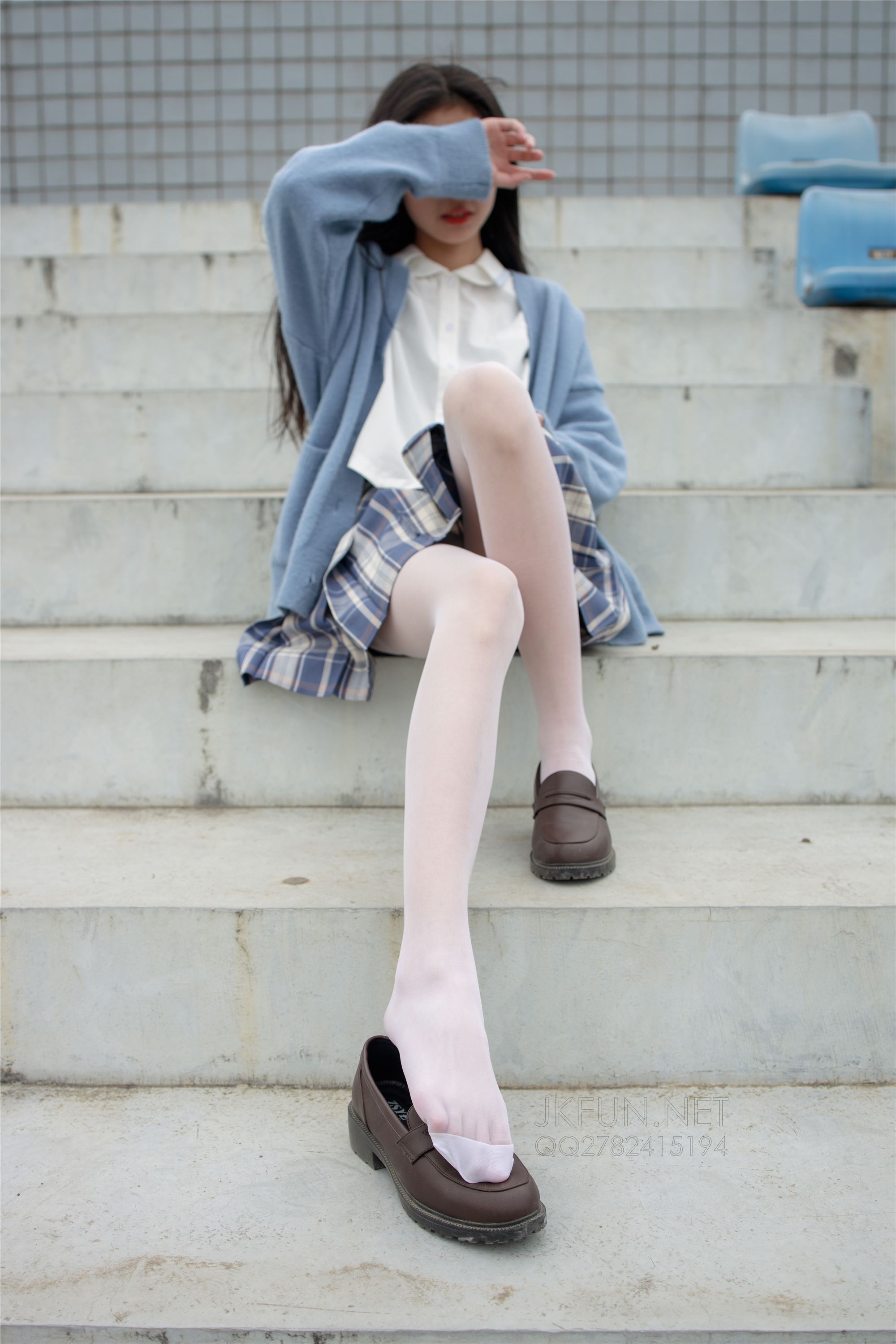 [森萝财团]萝莉丝足写真 JKFUN-003 甜米 春游