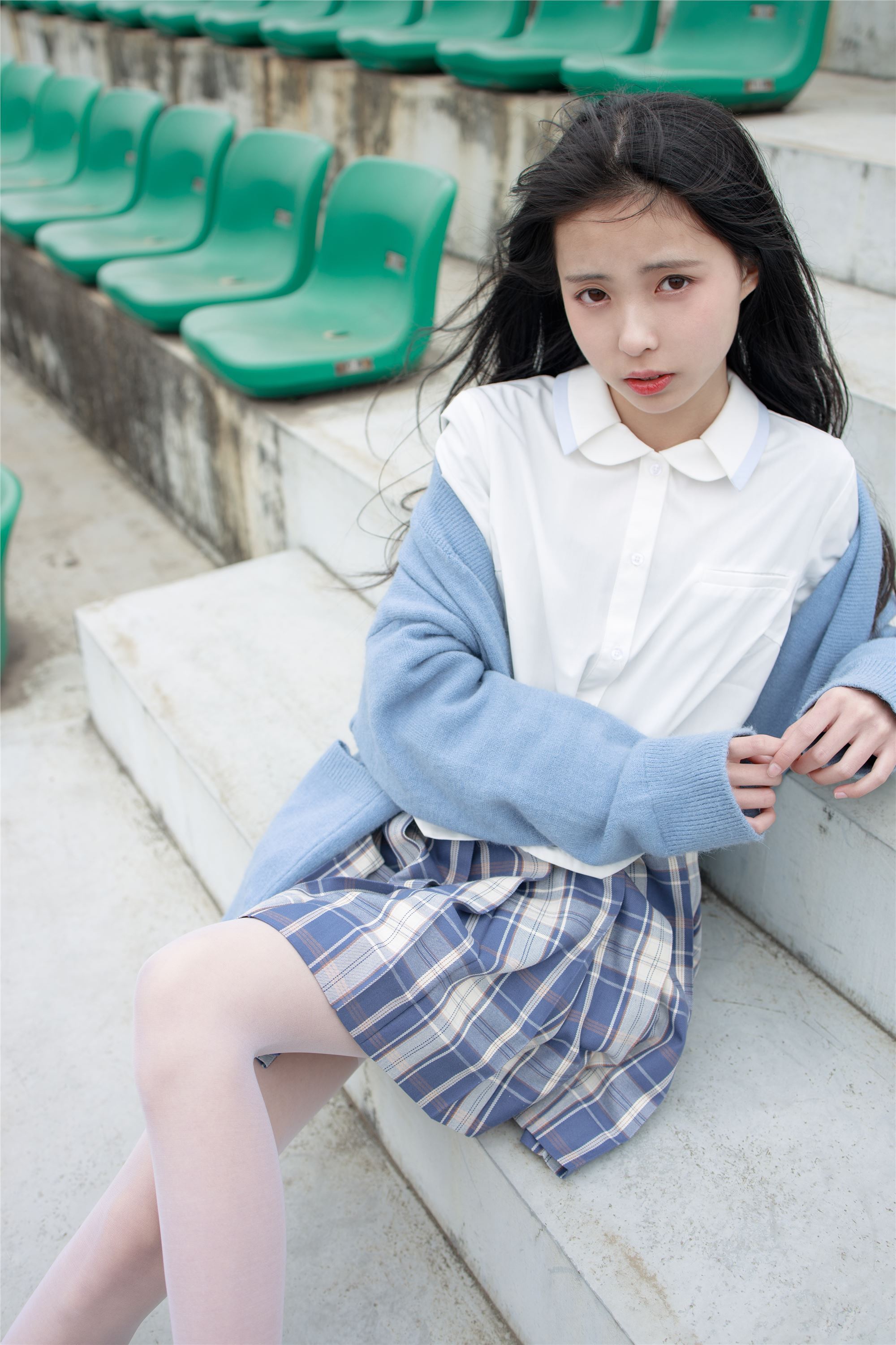 [森萝财团]萝莉丝足写真 JKFUN-003 甜米 春游