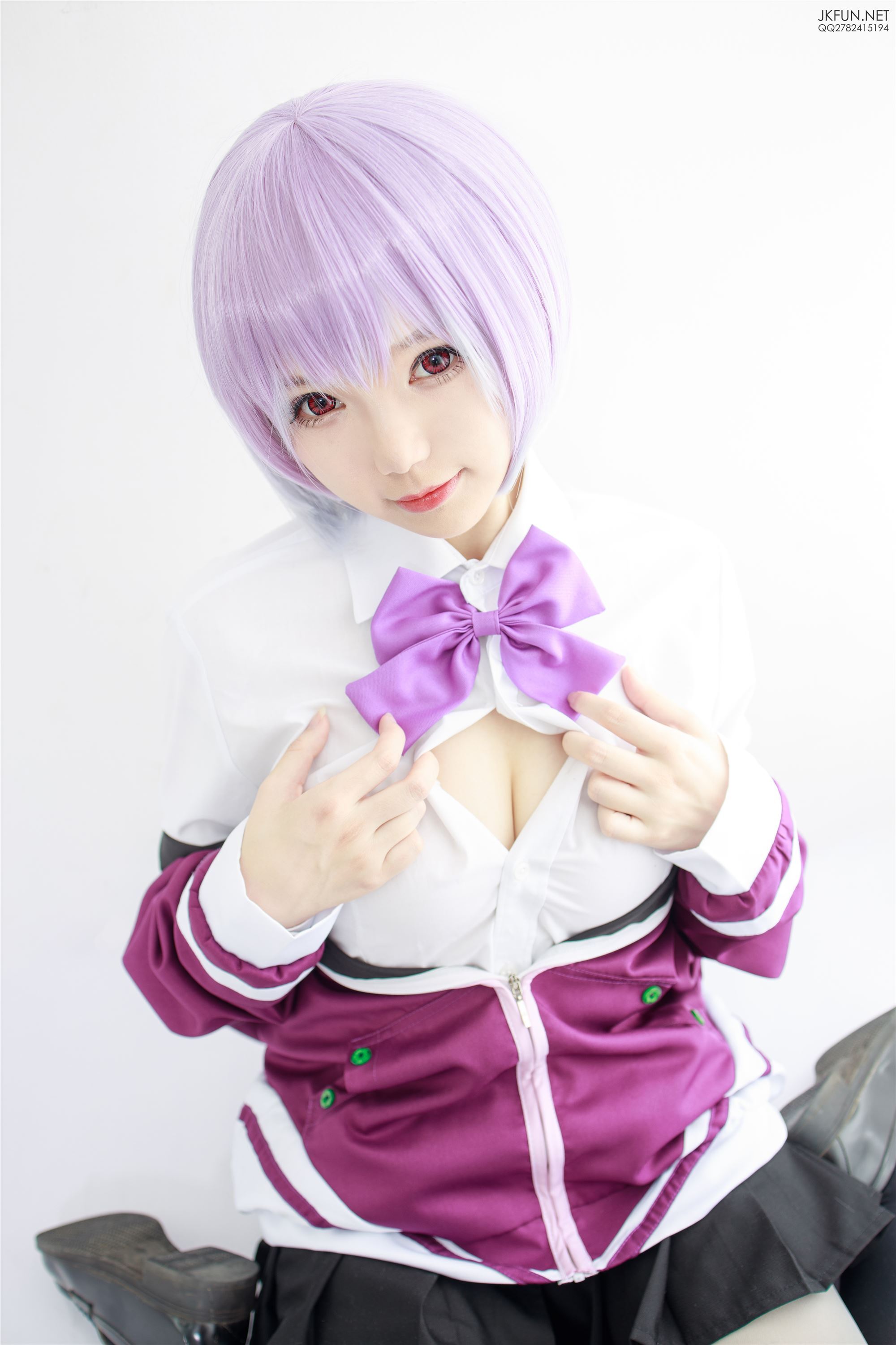 [森萝财团]萝莉丝足写真 JKFUN-004 雪晴 CosPlayer