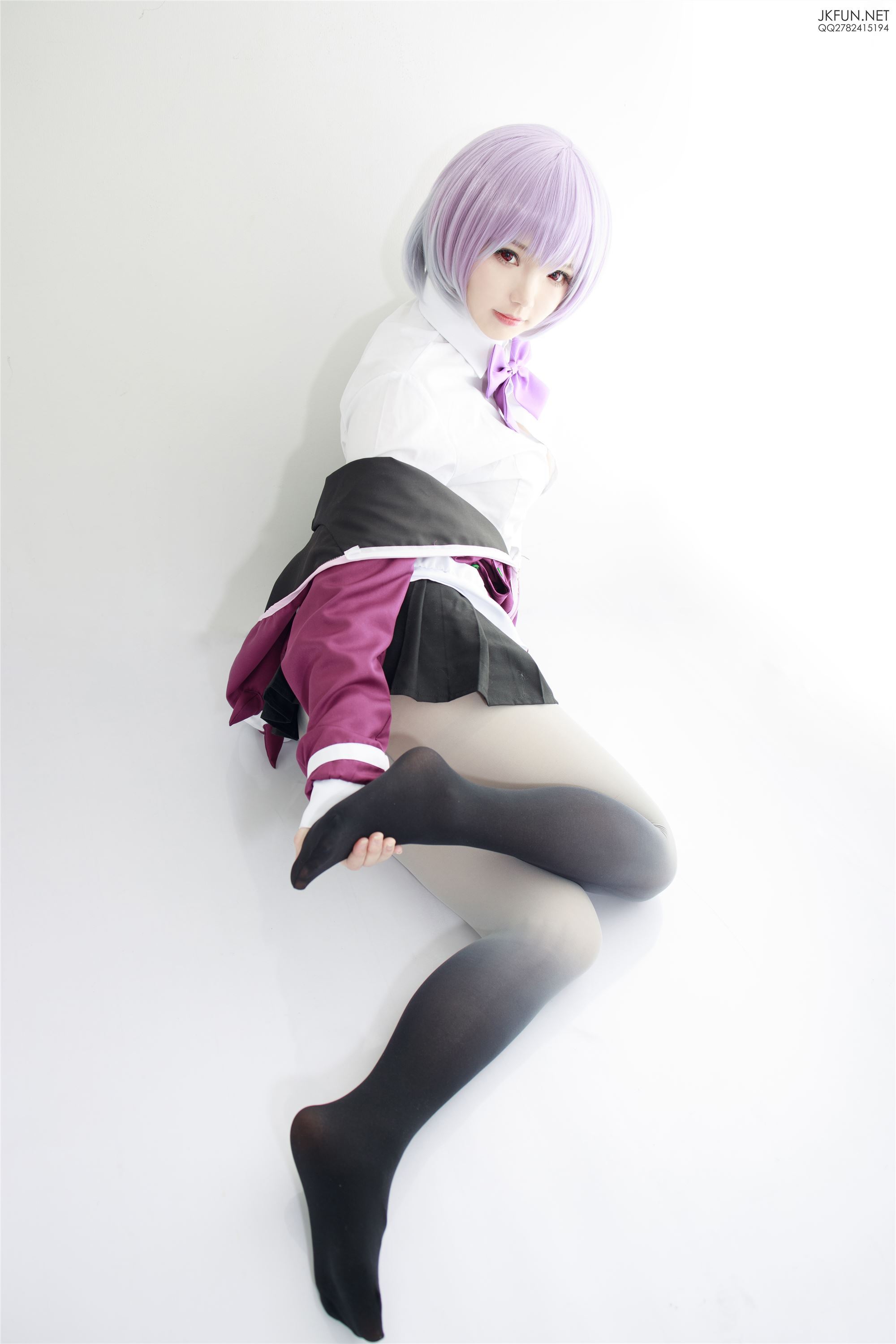 [森萝财团]萝莉丝足写真 JKFUN-004 雪晴 CosPlayer
