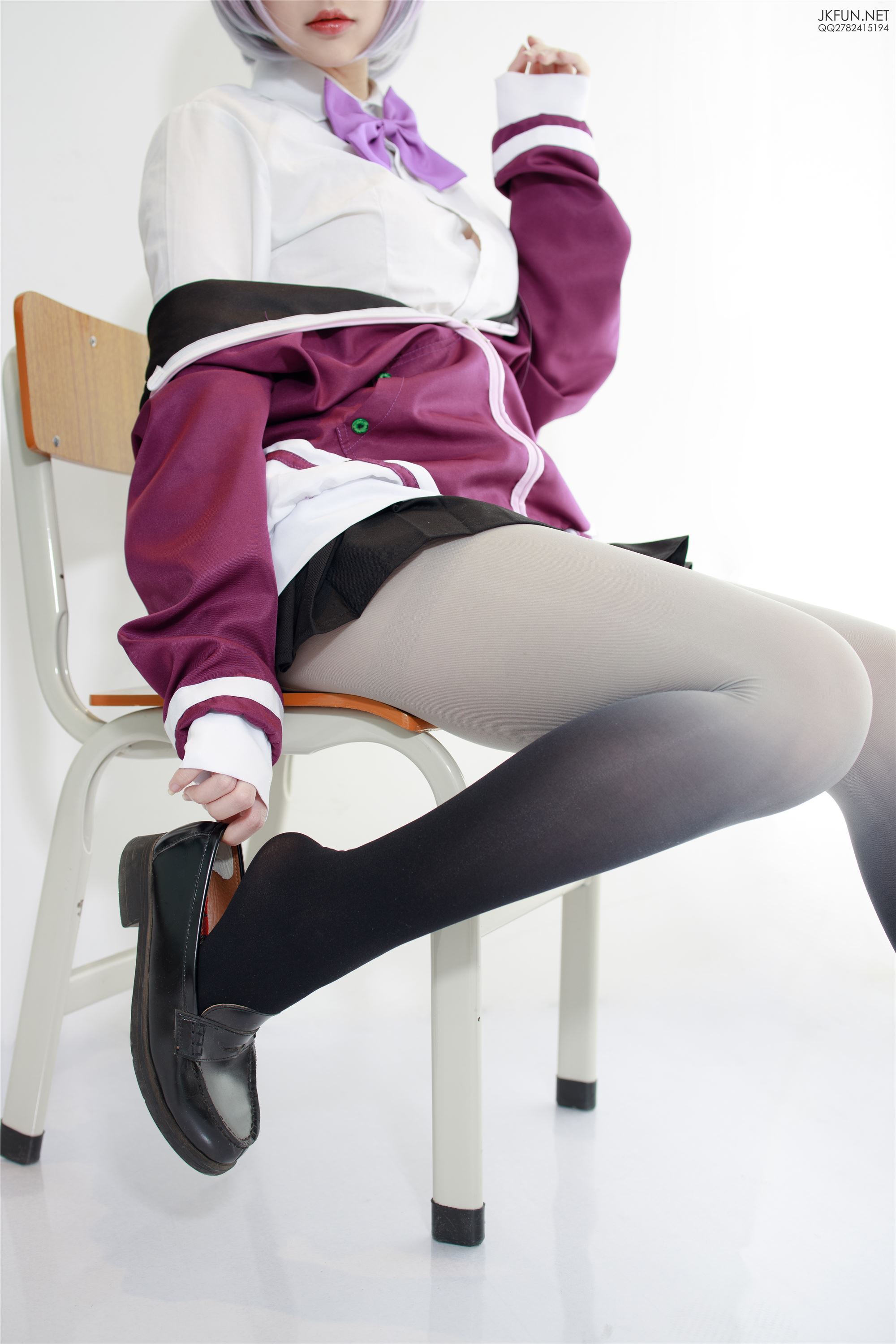 [森萝财团]萝莉丝足写真 JKFUN-004 雪晴 CosPlayer