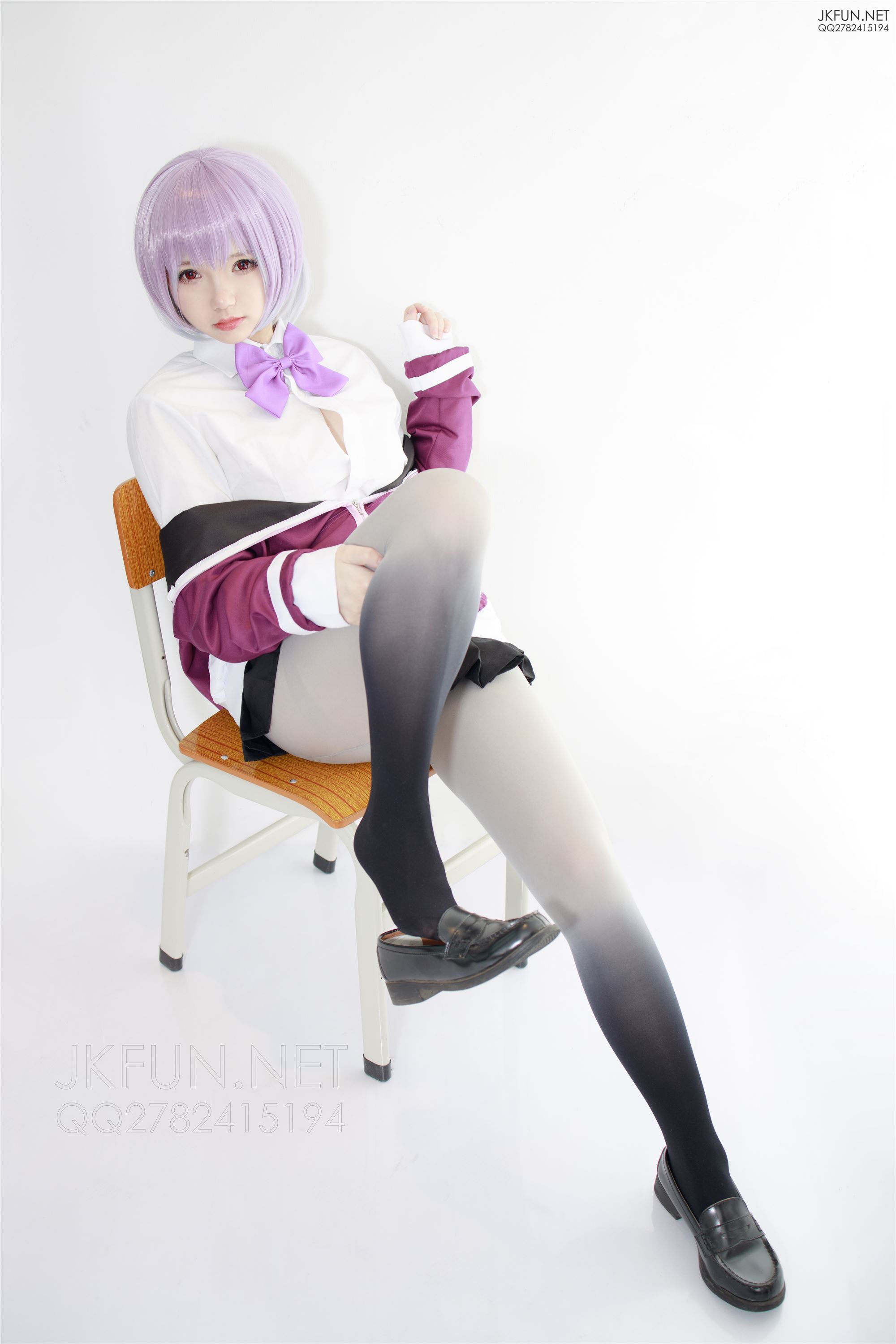 [森萝财团]萝莉丝足写真 JKFUN-004 雪晴 CosPlayer