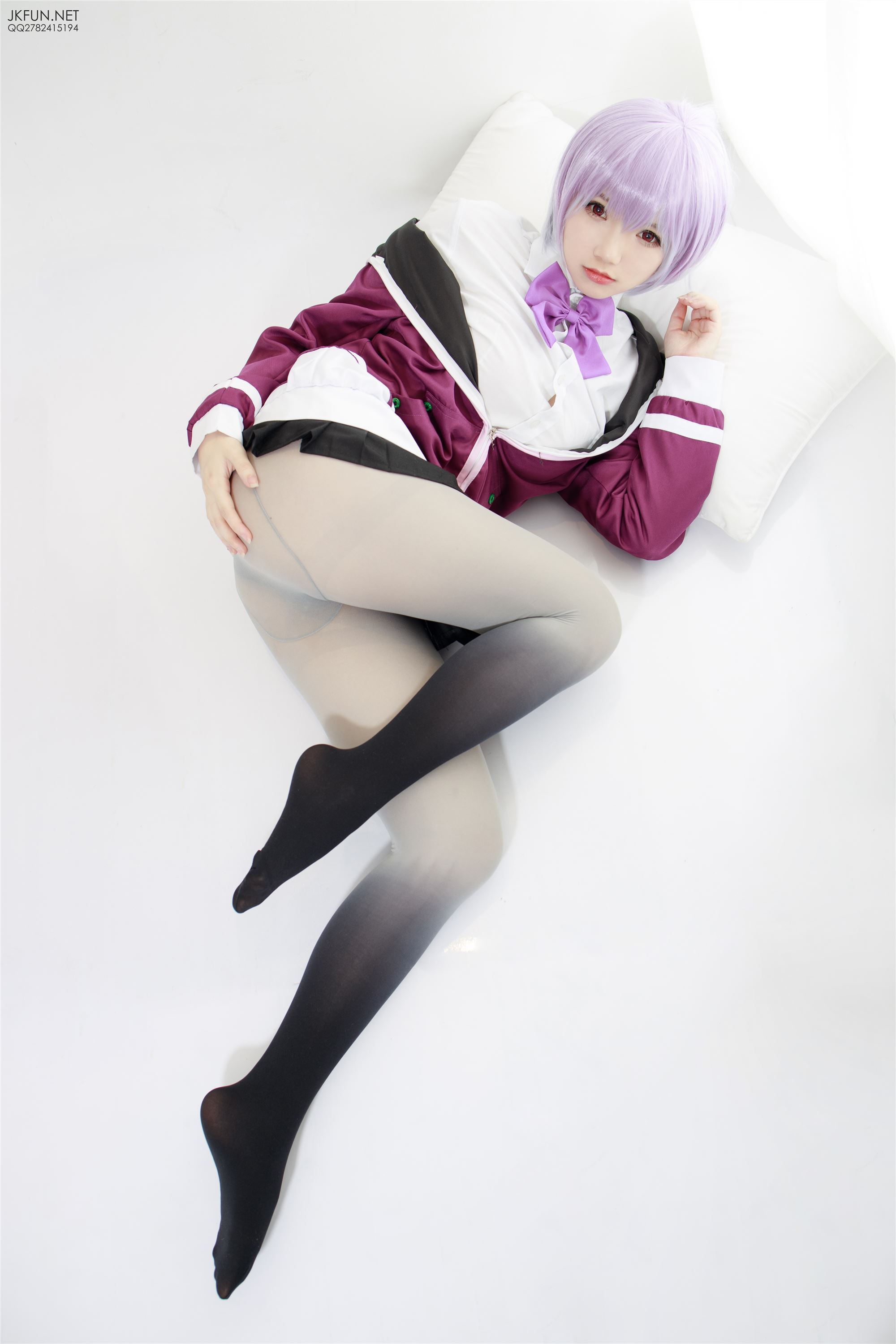 [森萝财团]萝莉丝足写真 JKFUN-004 雪晴 CosPlayer