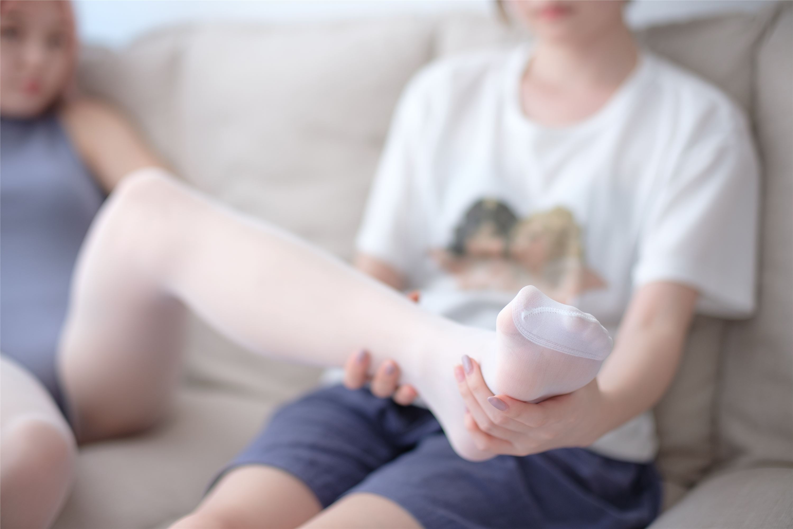 [森萝财团]萝莉丝足写真 LOVEPLUS-003