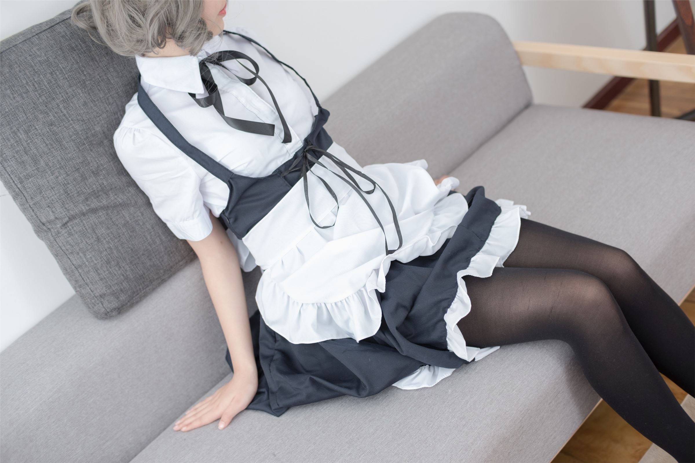 森萝财团写真 - [R15-001] 黑丝女仆