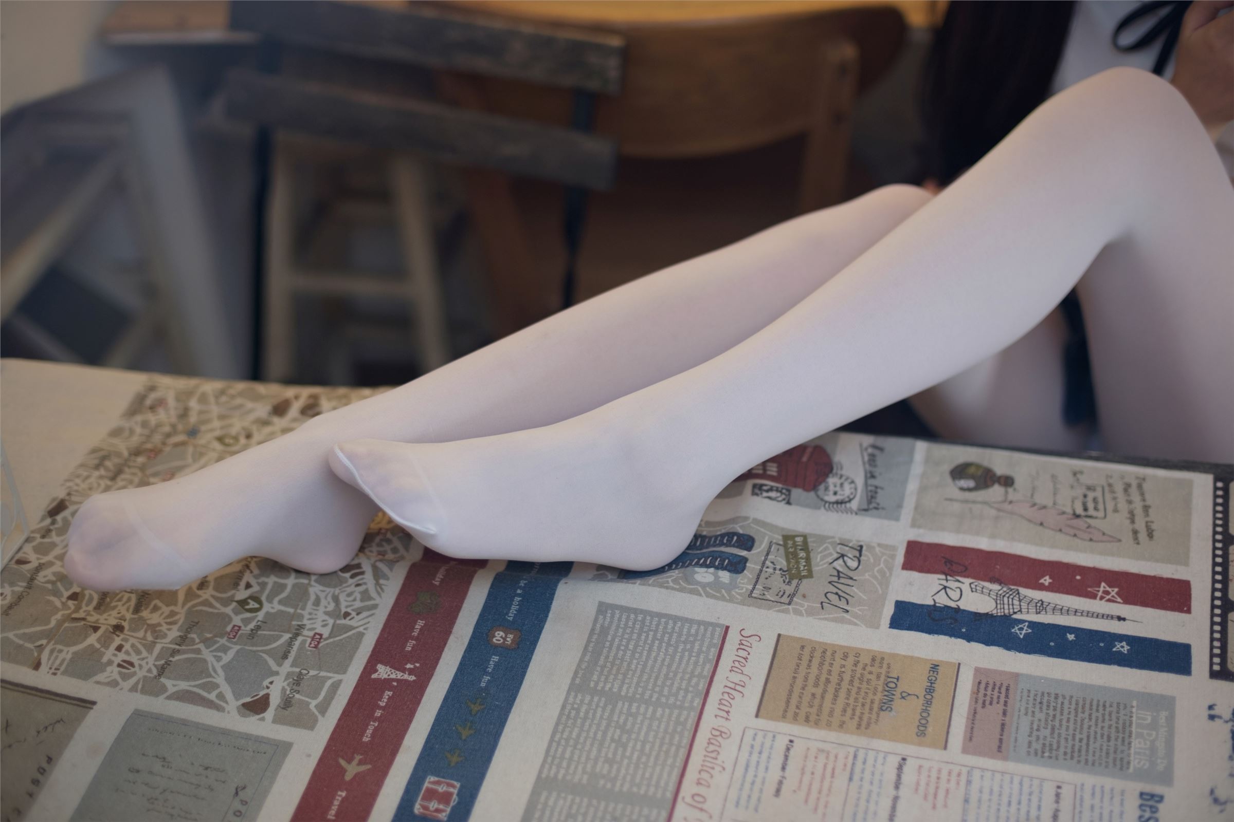 森萝财团写真 - [R15-021] 无法控制的白丝情结